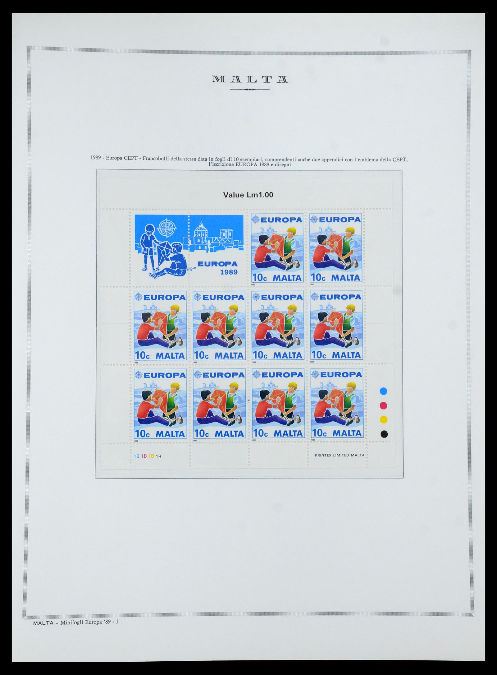 35701 086 - Postzegelverzameling 35701 Malta 1964-2010.