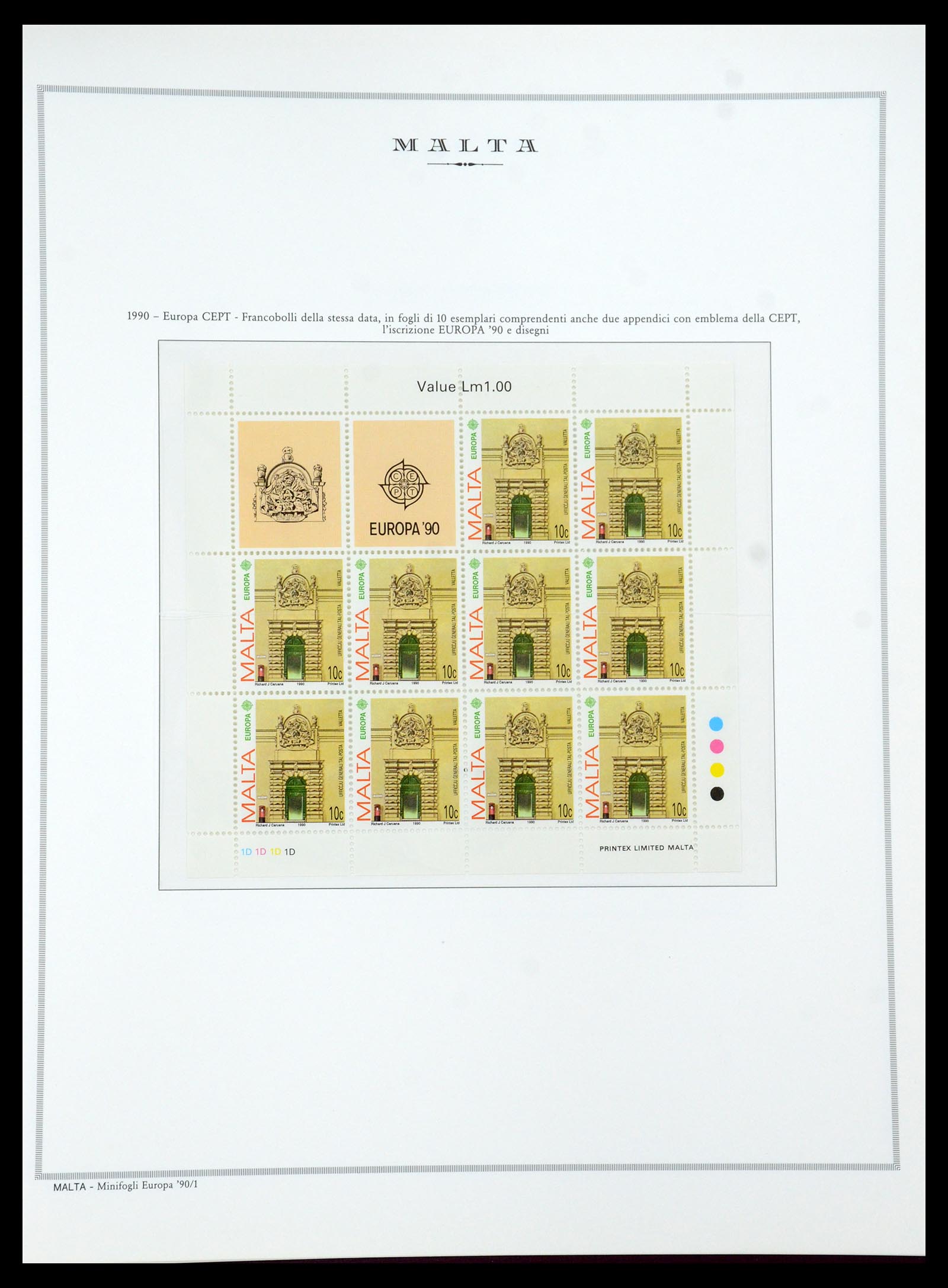 35701 092 - Postzegelverzameling 35701 Malta 1964-2010.