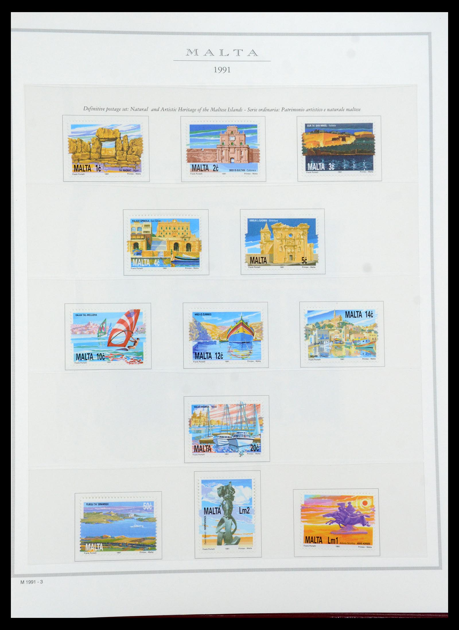 35701 099 - Postzegelverzameling 35701 Malta 1964-2010.
