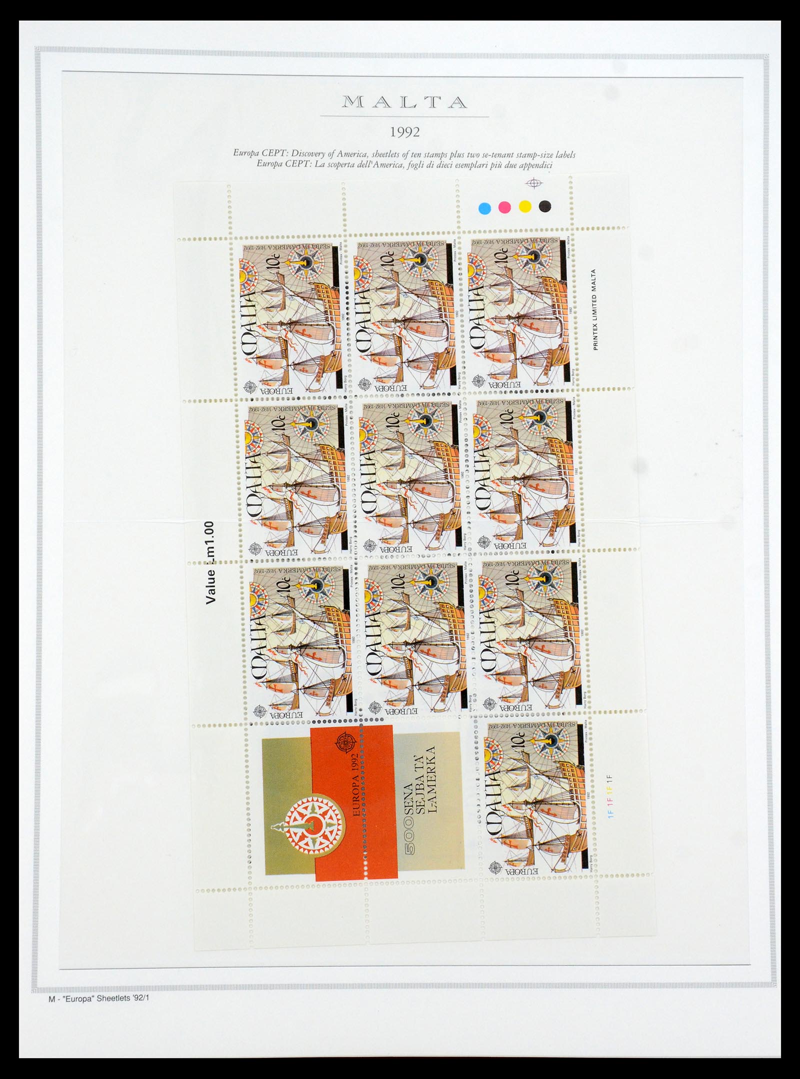 35701 105 - Postzegelverzameling 35701 Malta 1964-2010.