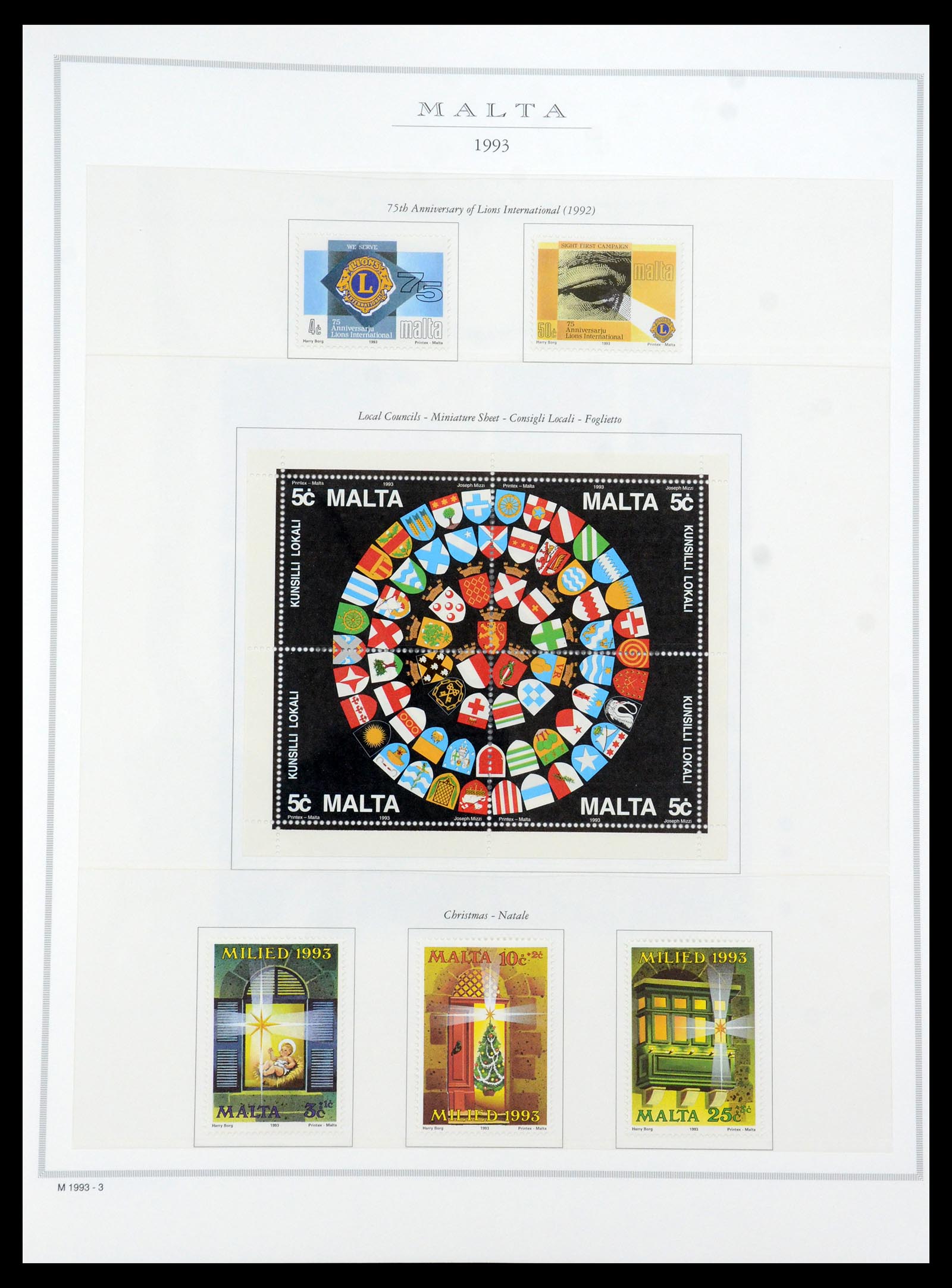 35701 109 - Postzegelverzameling 35701 Malta 1964-2010.