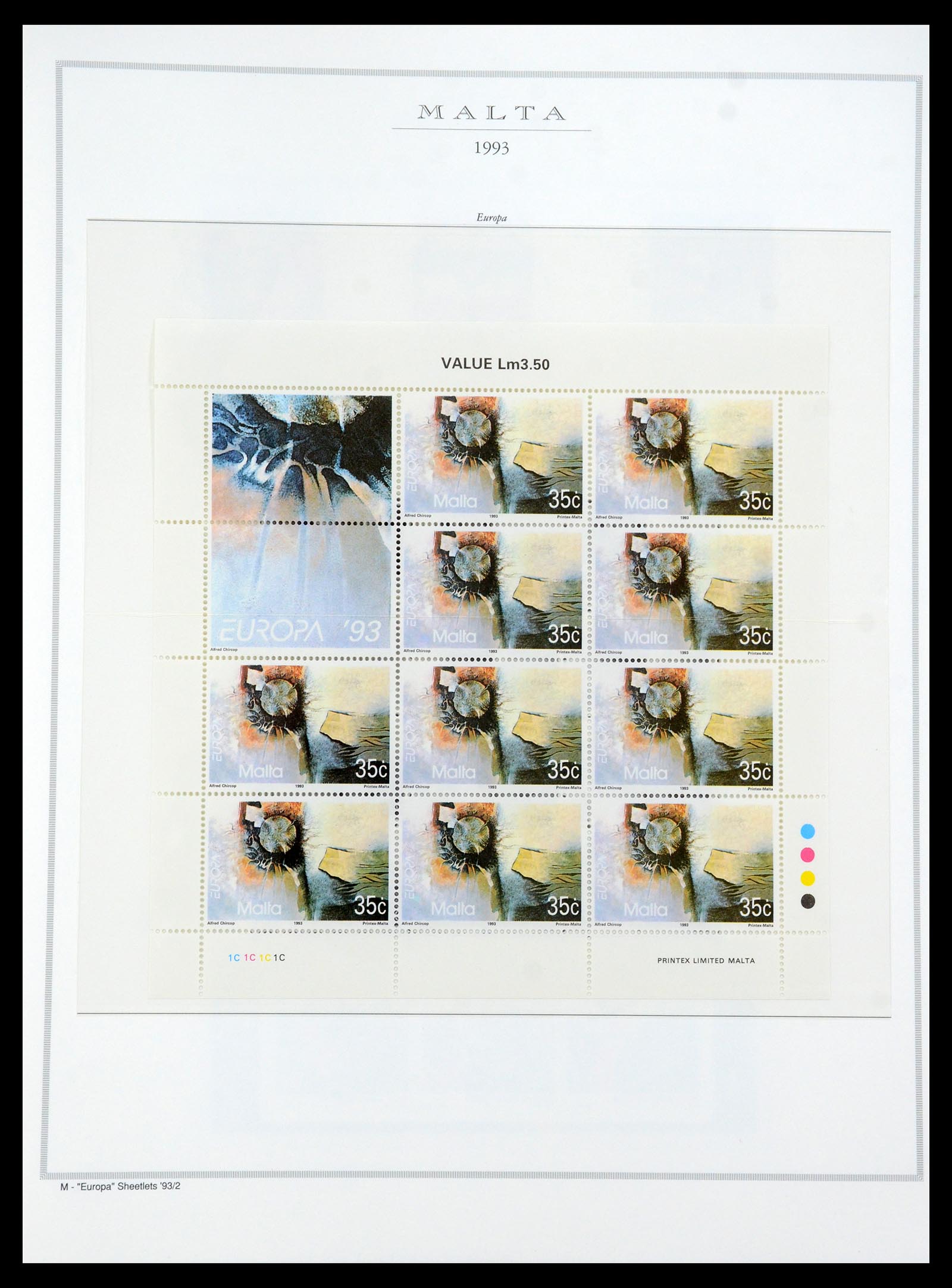 35701 111 - Postzegelverzameling 35701 Malta 1964-2010.