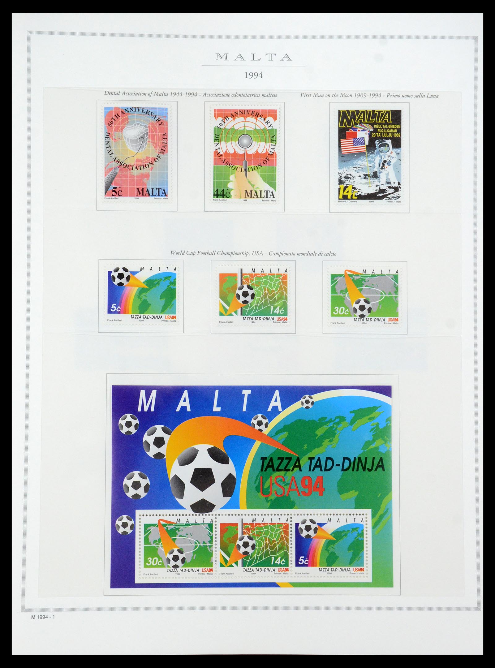 35701 112 - Postzegelverzameling 35701 Malta 1964-2010.