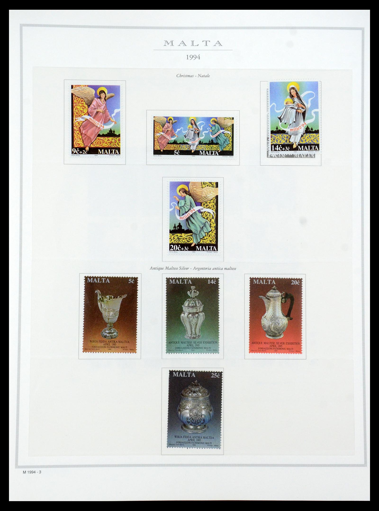 35701 114 - Postzegelverzameling 35701 Malta 1964-2010.