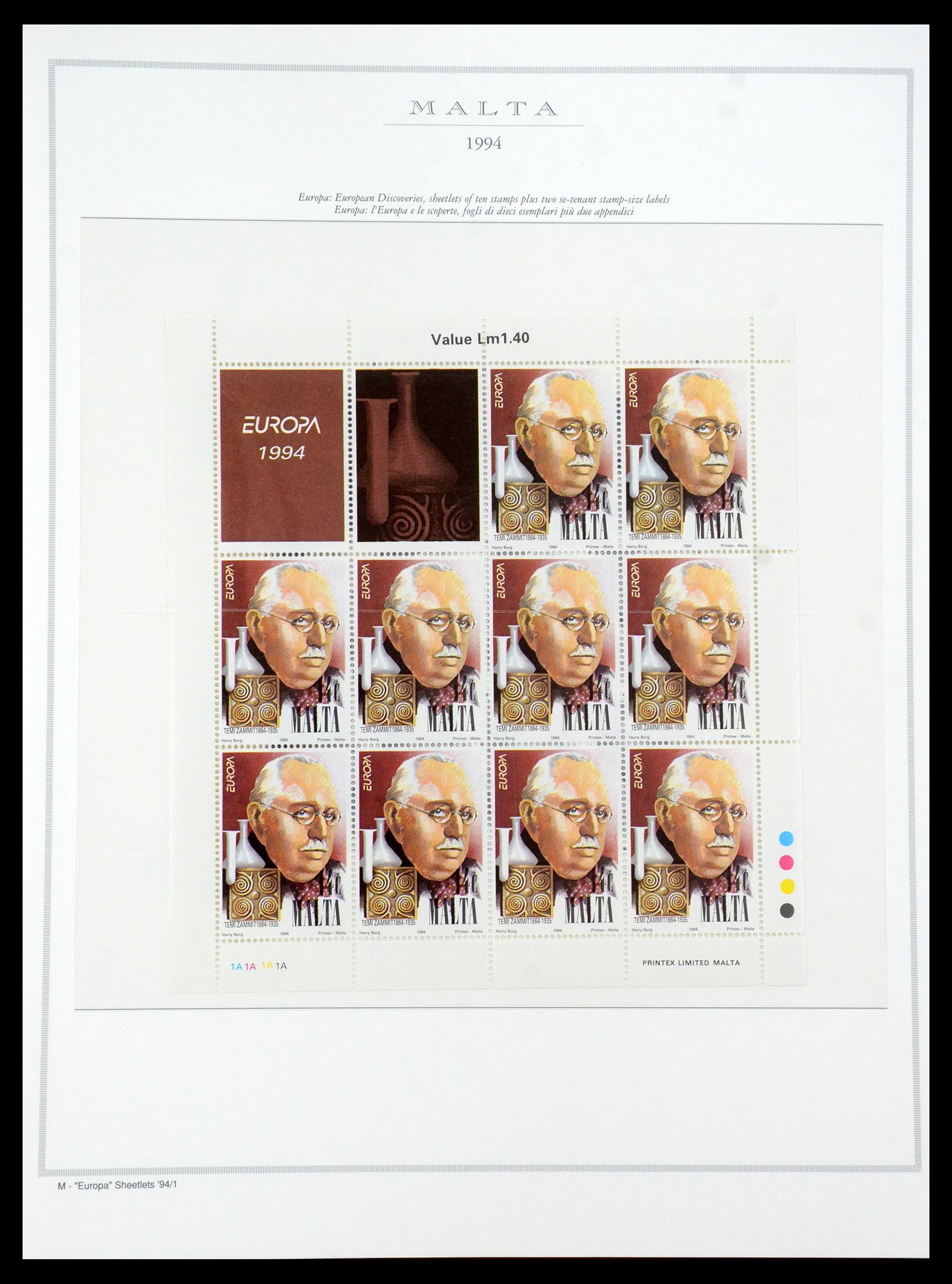 35701 115 - Postzegelverzameling 35701 Malta 1964-2010.