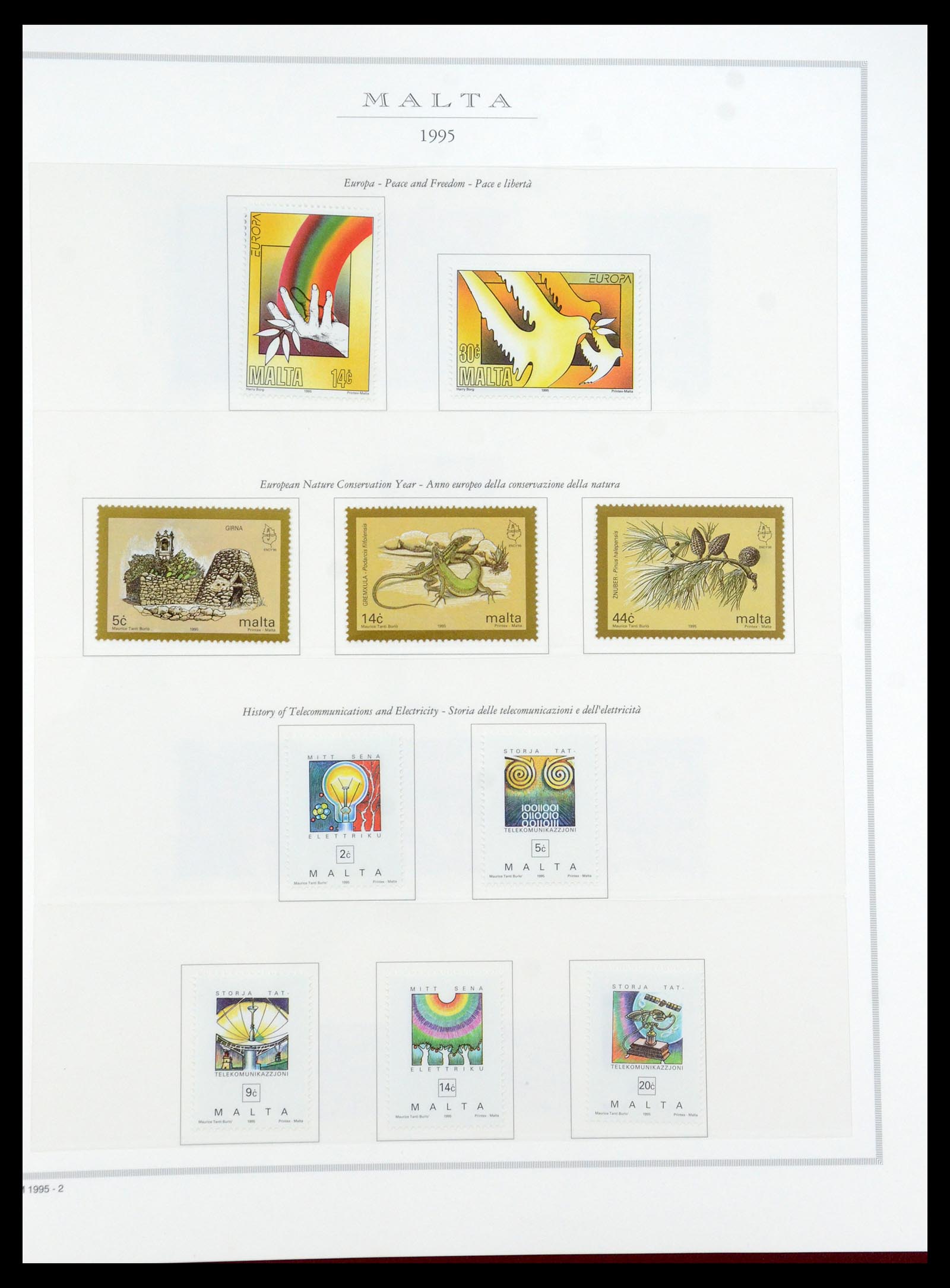 35701 118 - Postzegelverzameling 35701 Malta 1964-2010.