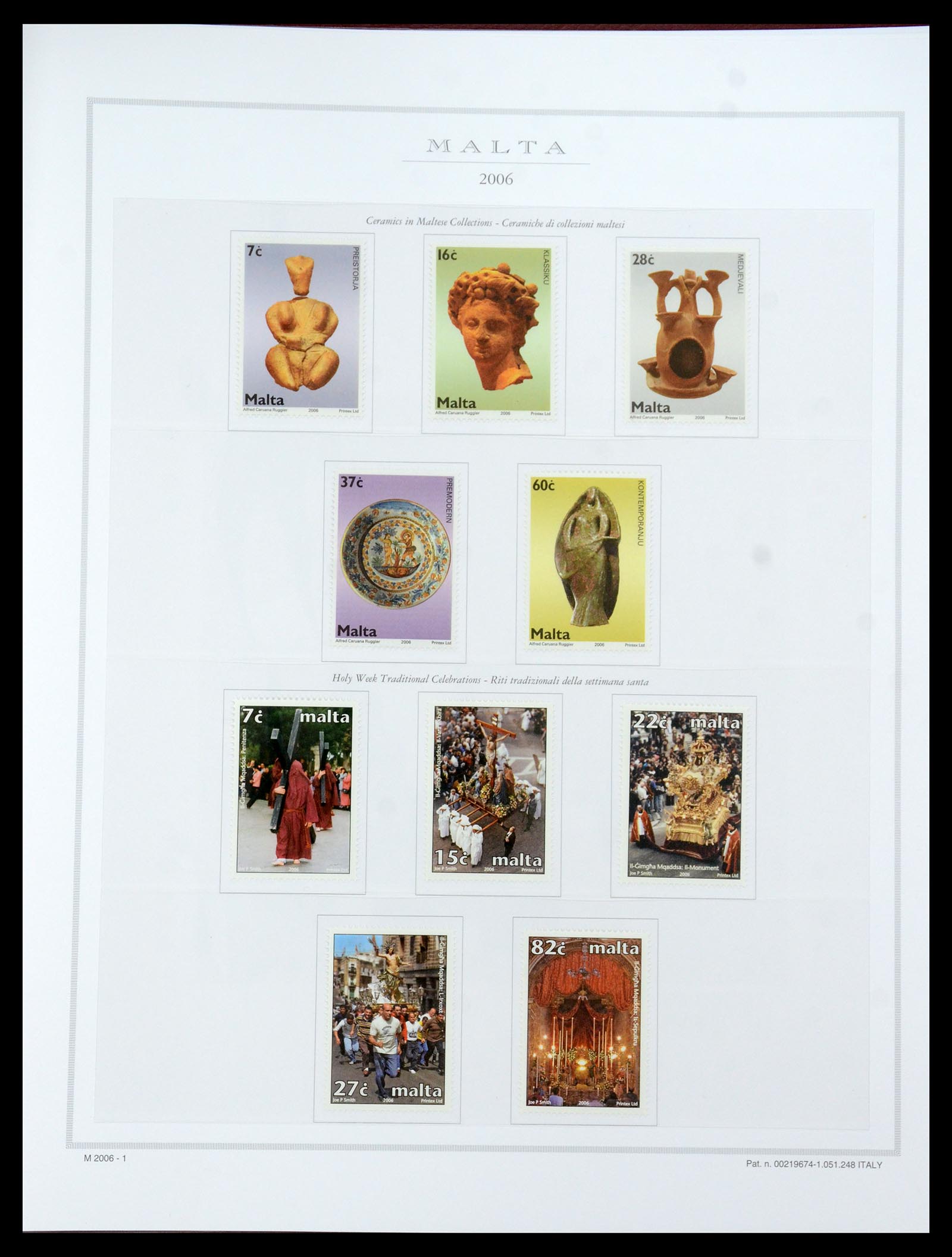 35701 181 - Stamp Collection 35701 Malta 1964-2010.