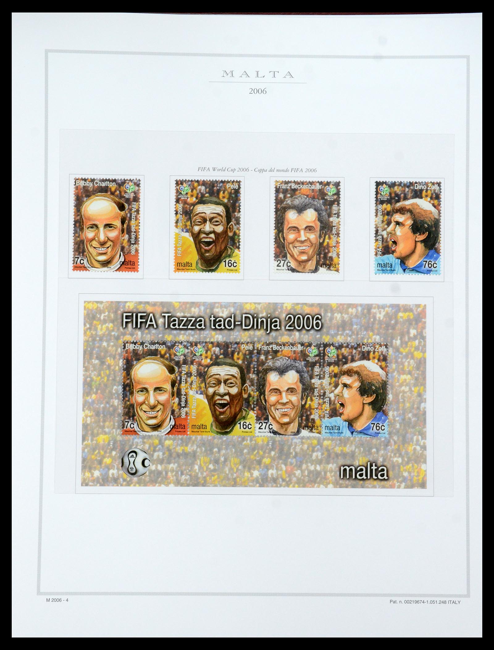 35701 184 - Stamp Collection 35701 Malta 1964-2010.