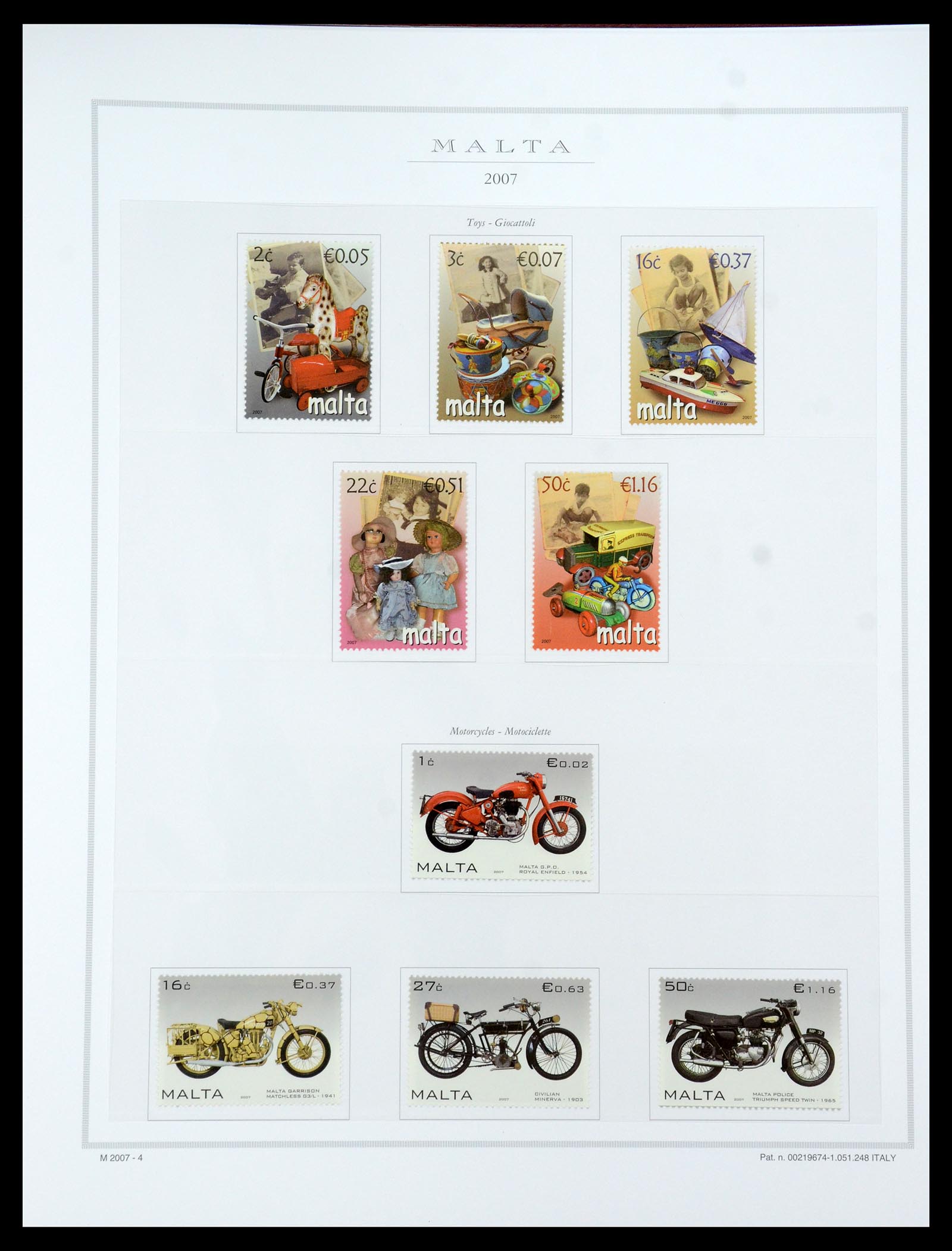 35701 193 - Stamp Collection 35701 Malta 1964-2010.