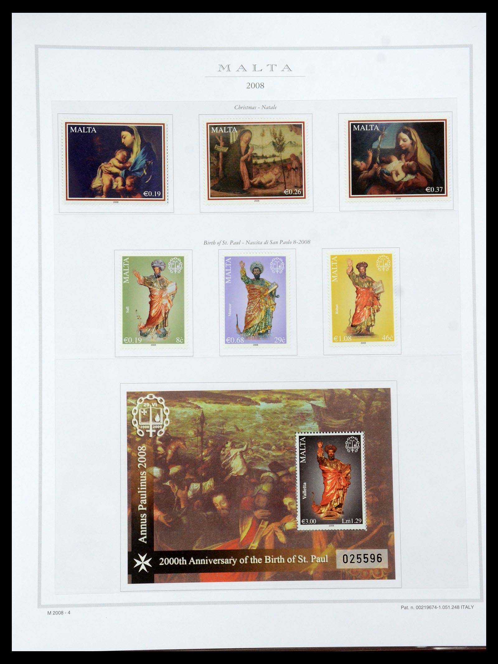 35701 204 - Stamp Collection 35701 Malta 1964-2010.