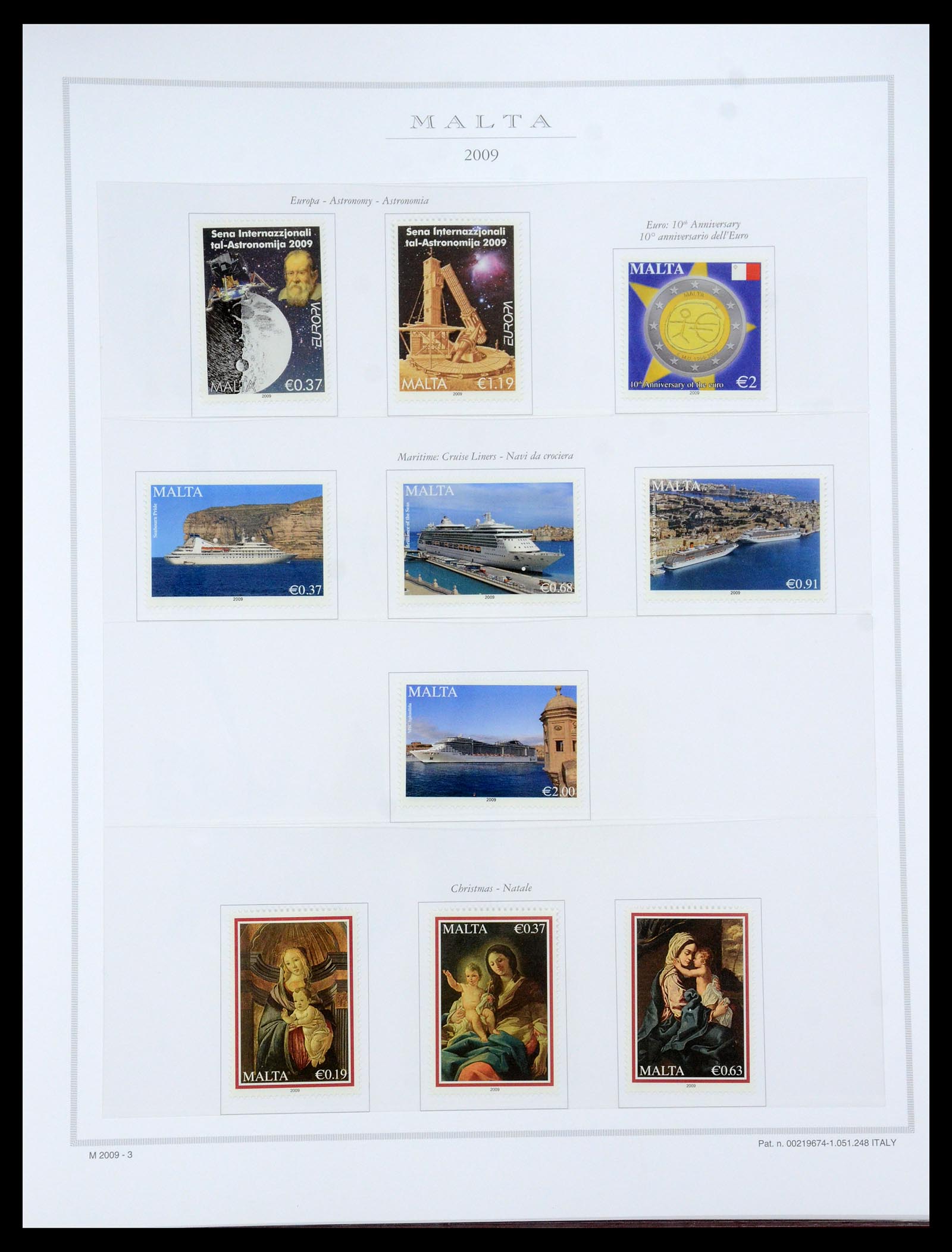 35701 216 - Stamp Collection 35701 Malta 1964-2010.