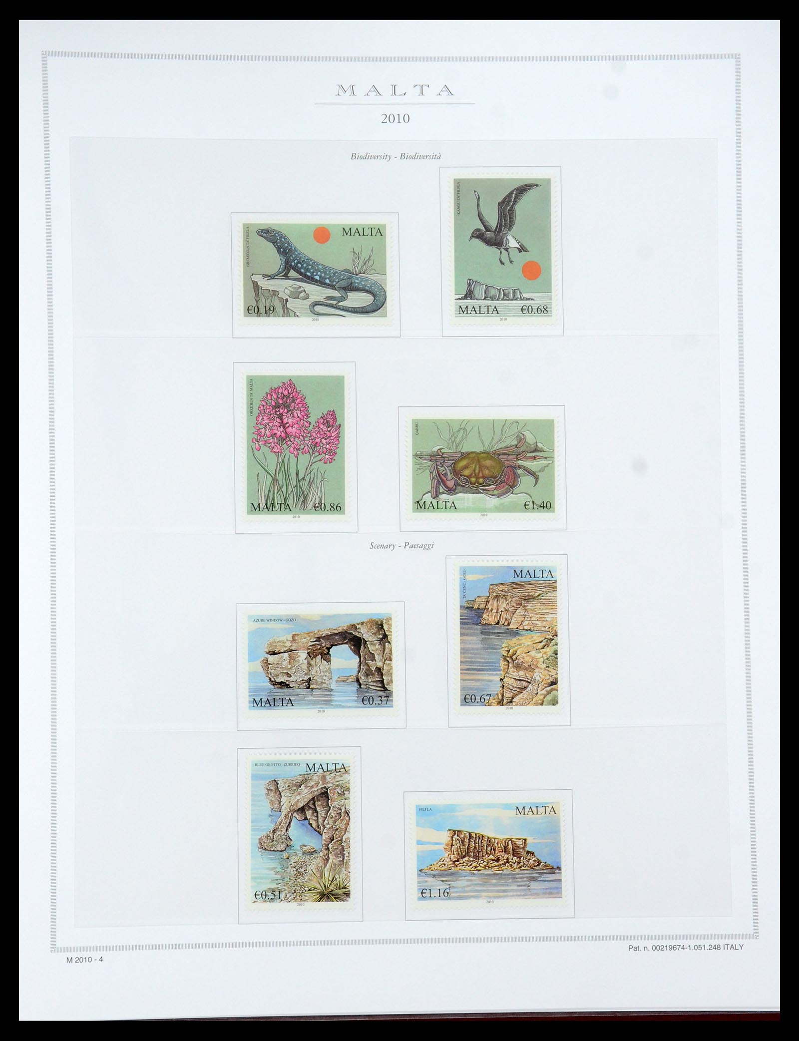 35701 222 - Postzegelverzameling 35701 Malta 1964-2010.