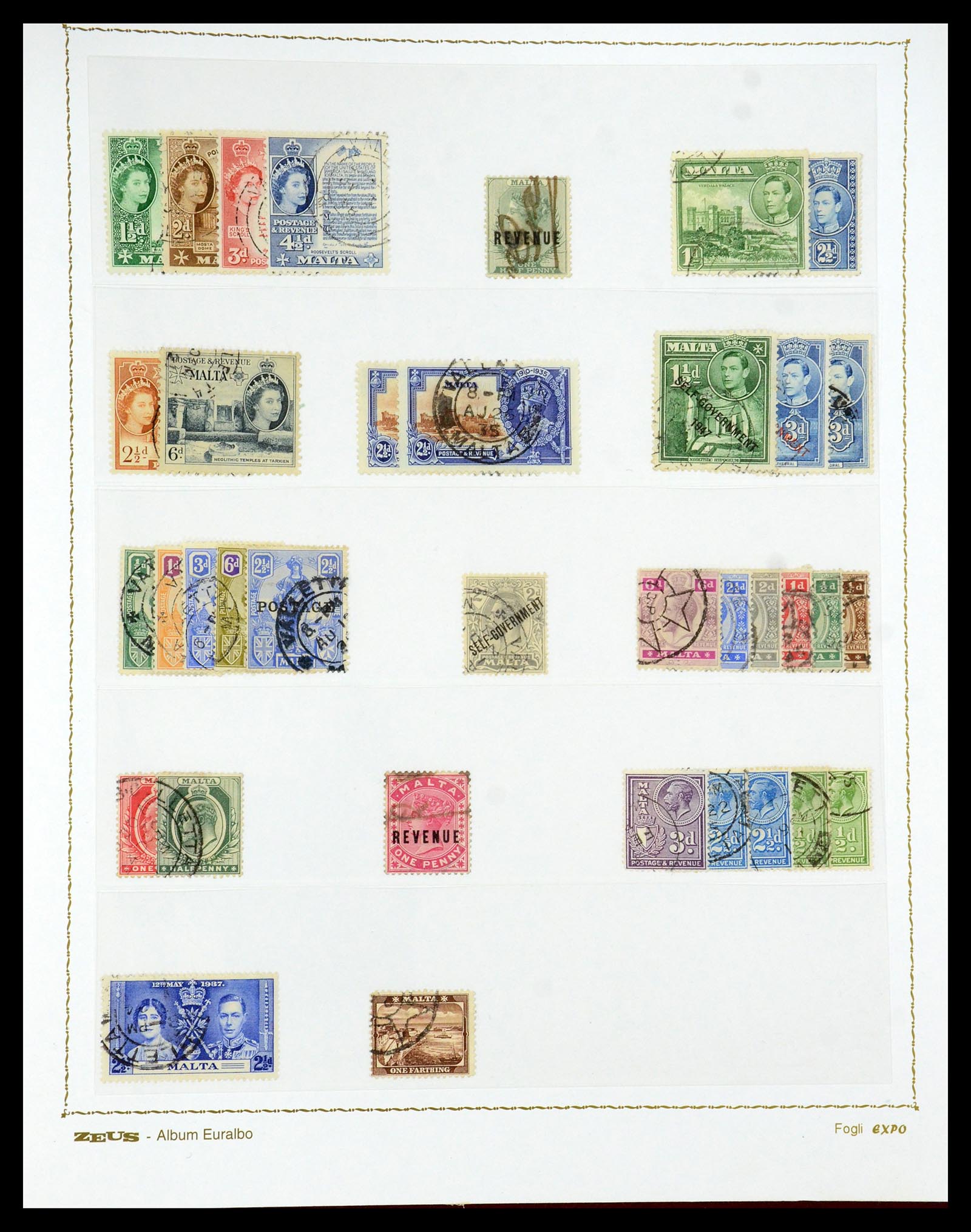 35701 225 - Postzegelverzameling 35701 Malta 1964-2010.