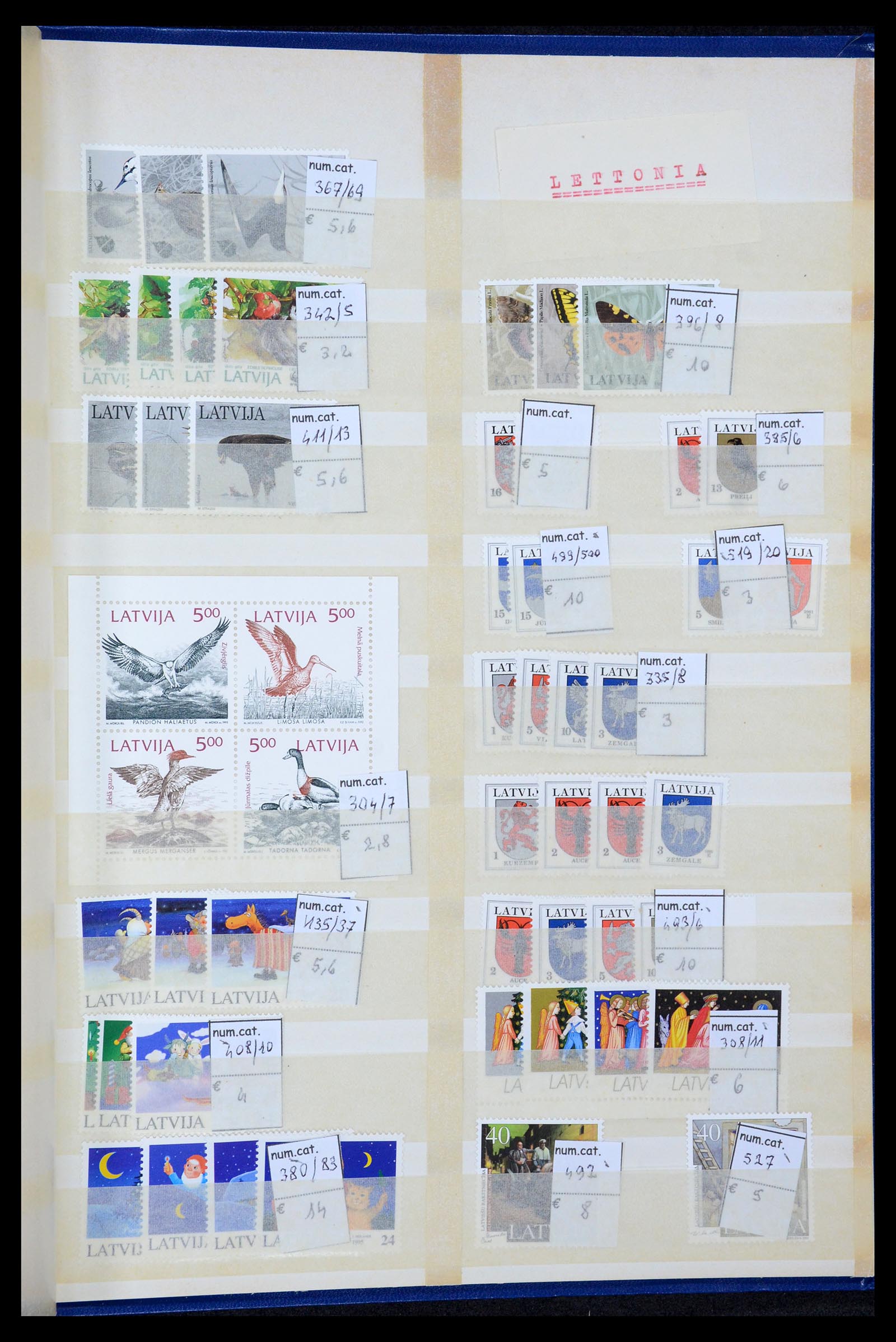 35702 035 - Postzegelverzameling 35702 Oost Europa 1990-2006.
