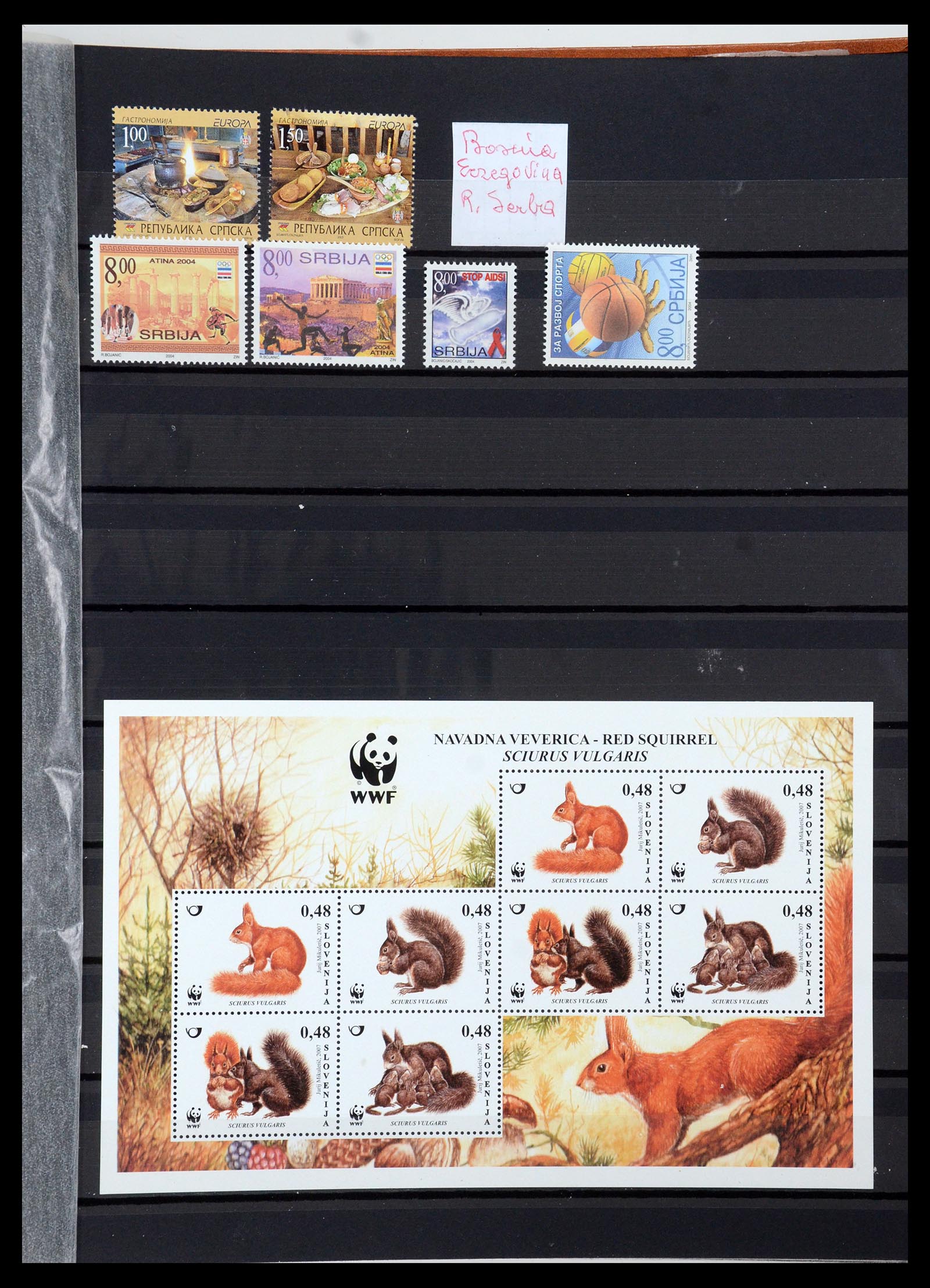 35702 072 - Postzegelverzameling 35702 Oost Europa 1990-2006.