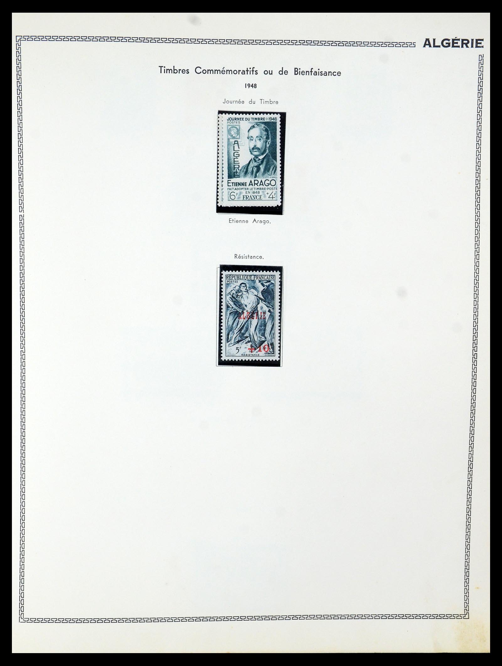 35703 011 - Postzegelverzameling 35703 Franse koloniën 1888-1950.