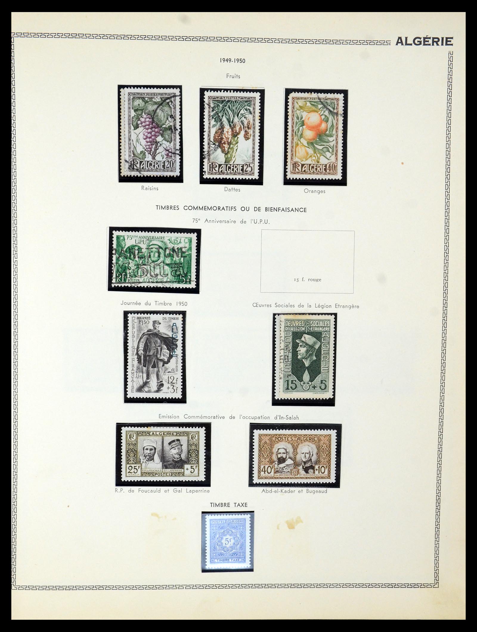 35703 013 - Postzegelverzameling 35703 Franse koloniën 1888-1950.
