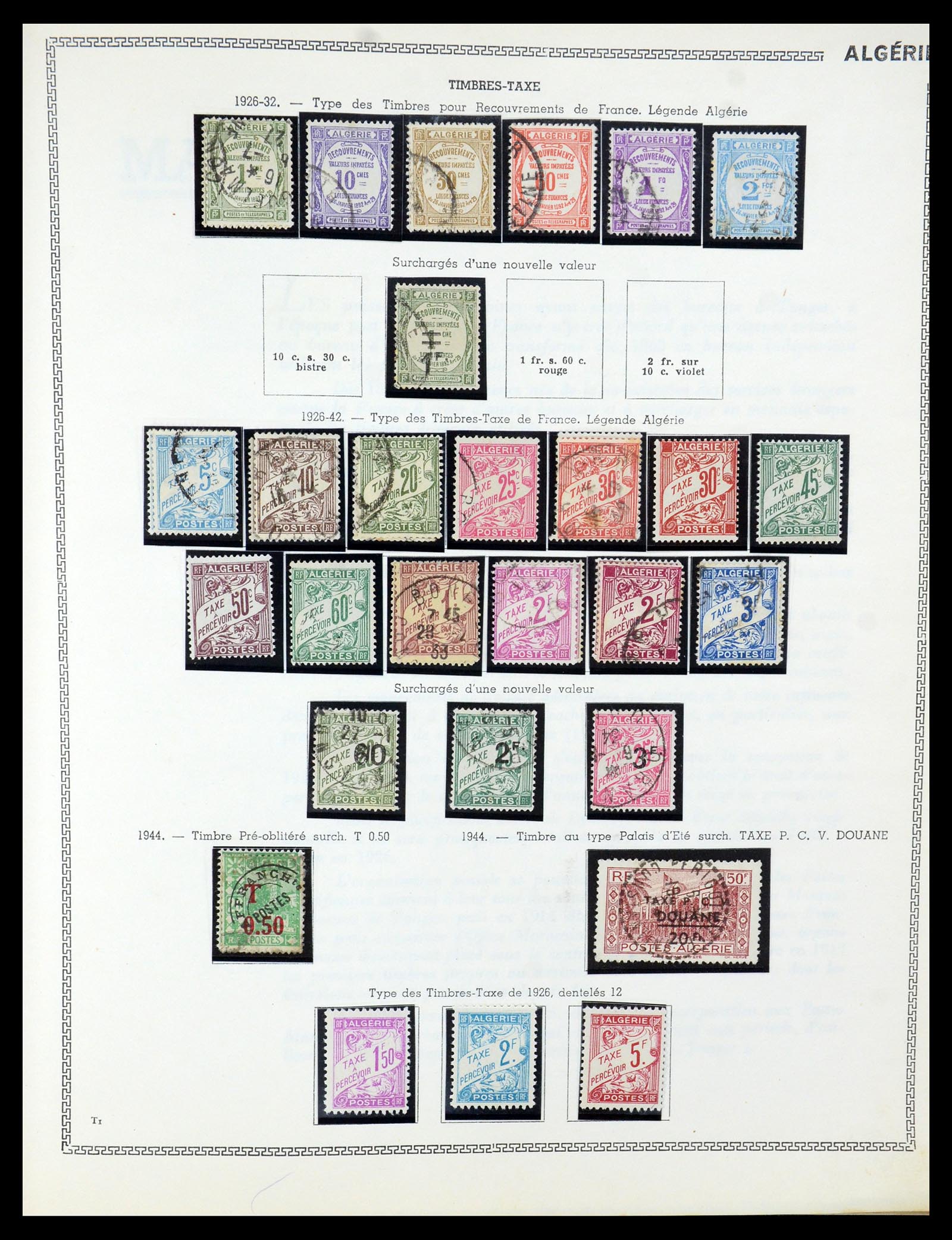 35703 019 - Postzegelverzameling 35703 Franse koloniën 1888-1950.