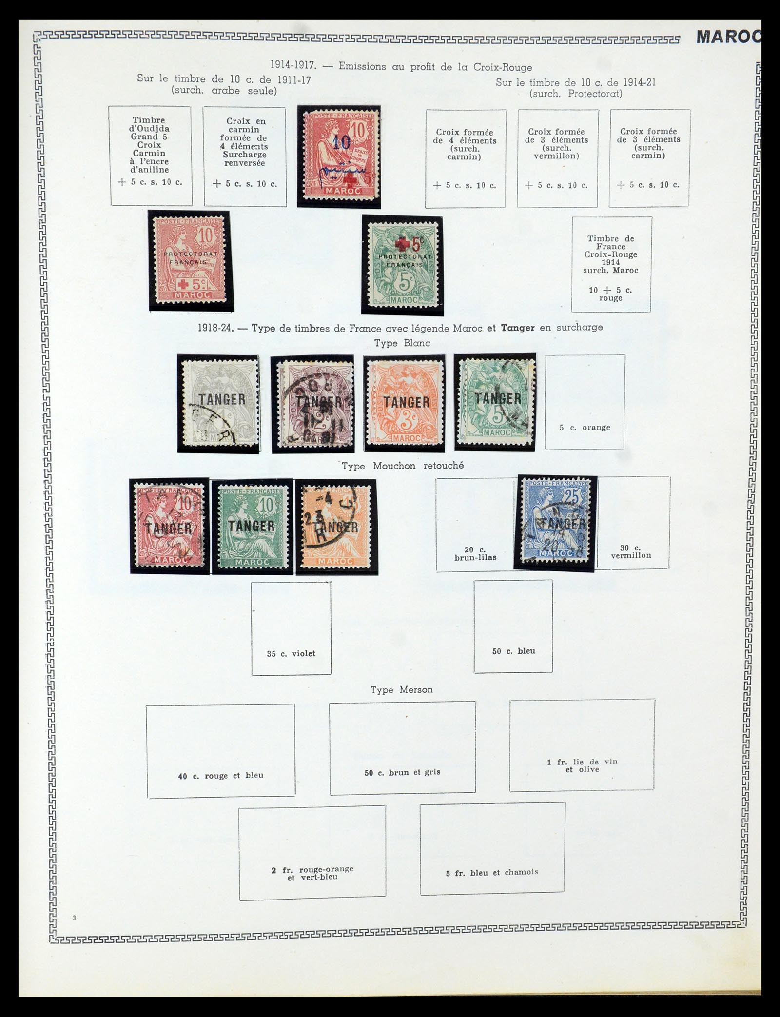 35703 022 - Postzegelverzameling 35703 Franse koloniën 1888-1950.