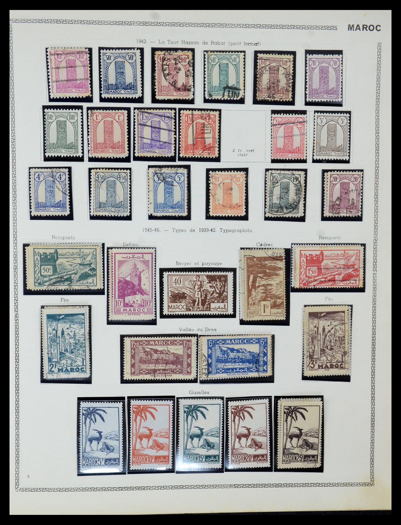 35703 028 - Postzegelverzameling 35703 Franse koloniën 1888-1950.