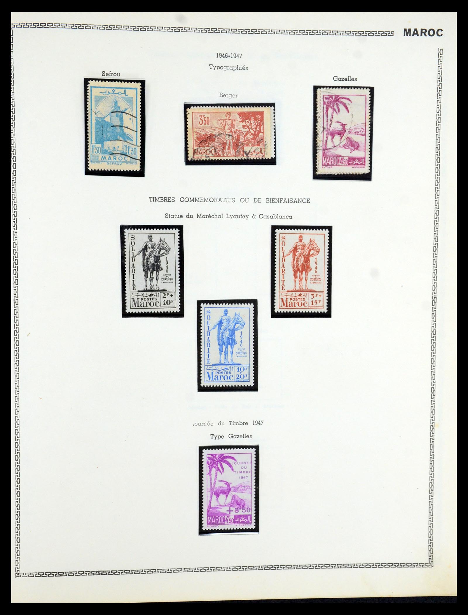 35703 031 - Postzegelverzameling 35703 Franse koloniën 1888-1950.