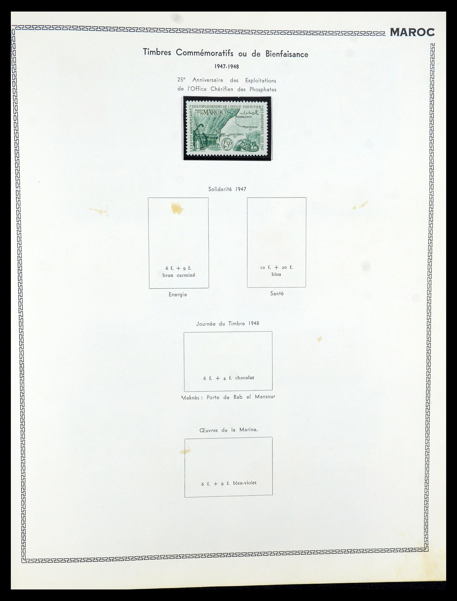 35703 032 - Stamp Collection 35703 French colonies 1888-1950.