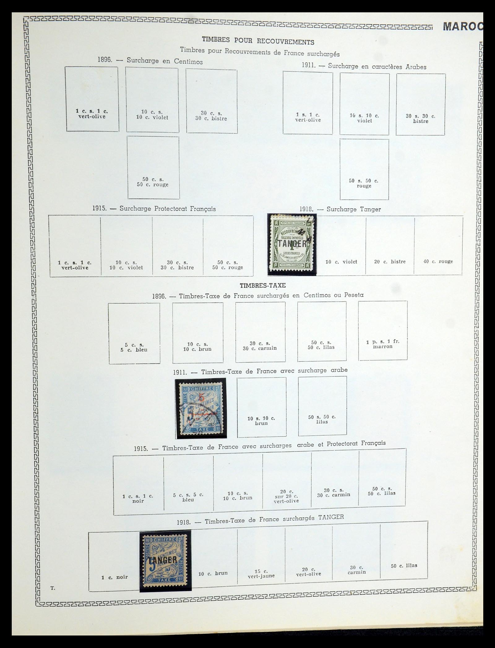 35703 042 - Stamp Collection 35703 French colonies 1888-1950.