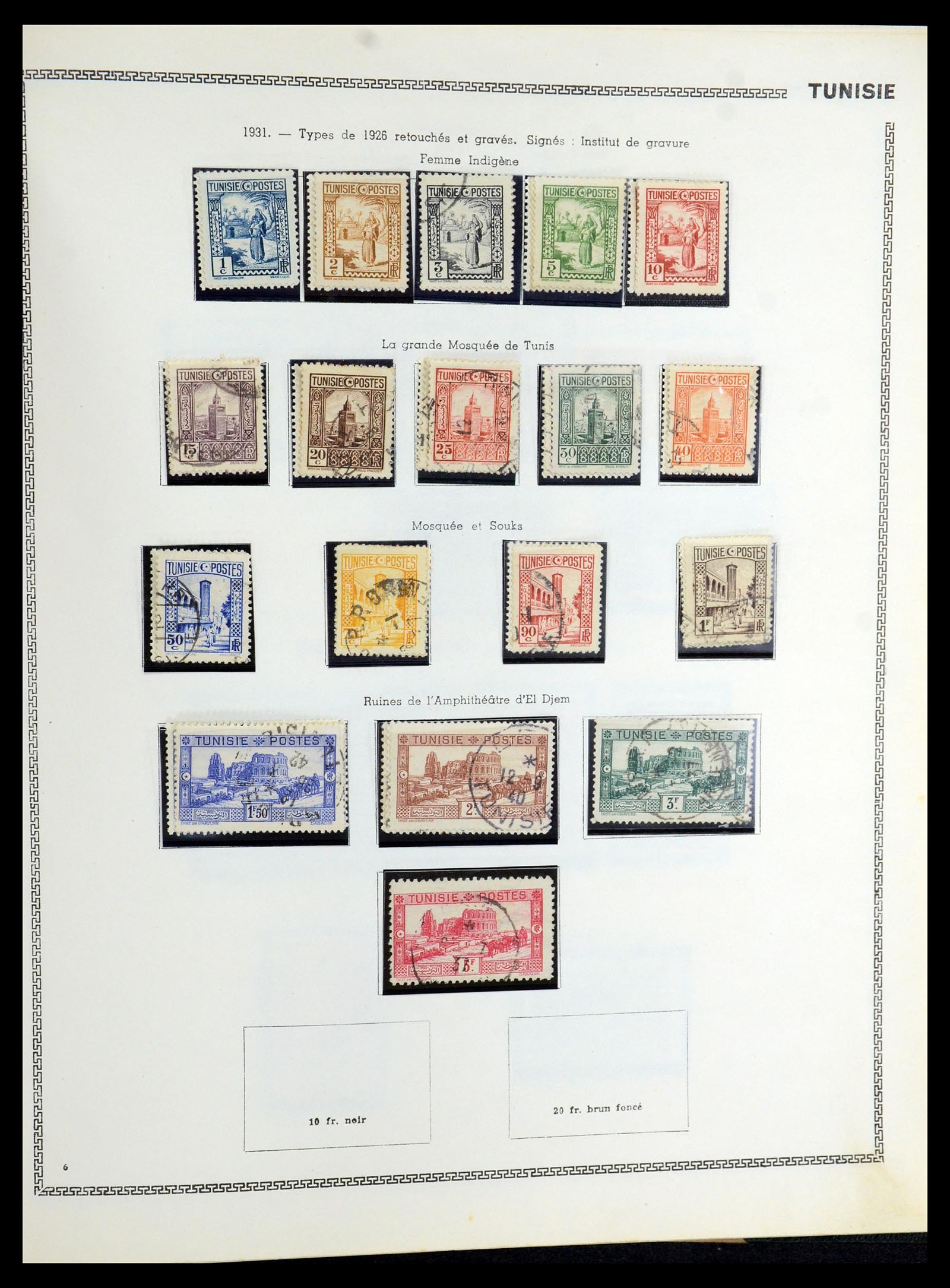 35703 050 - Postzegelverzameling 35703 Franse koloniën 1888-1950.