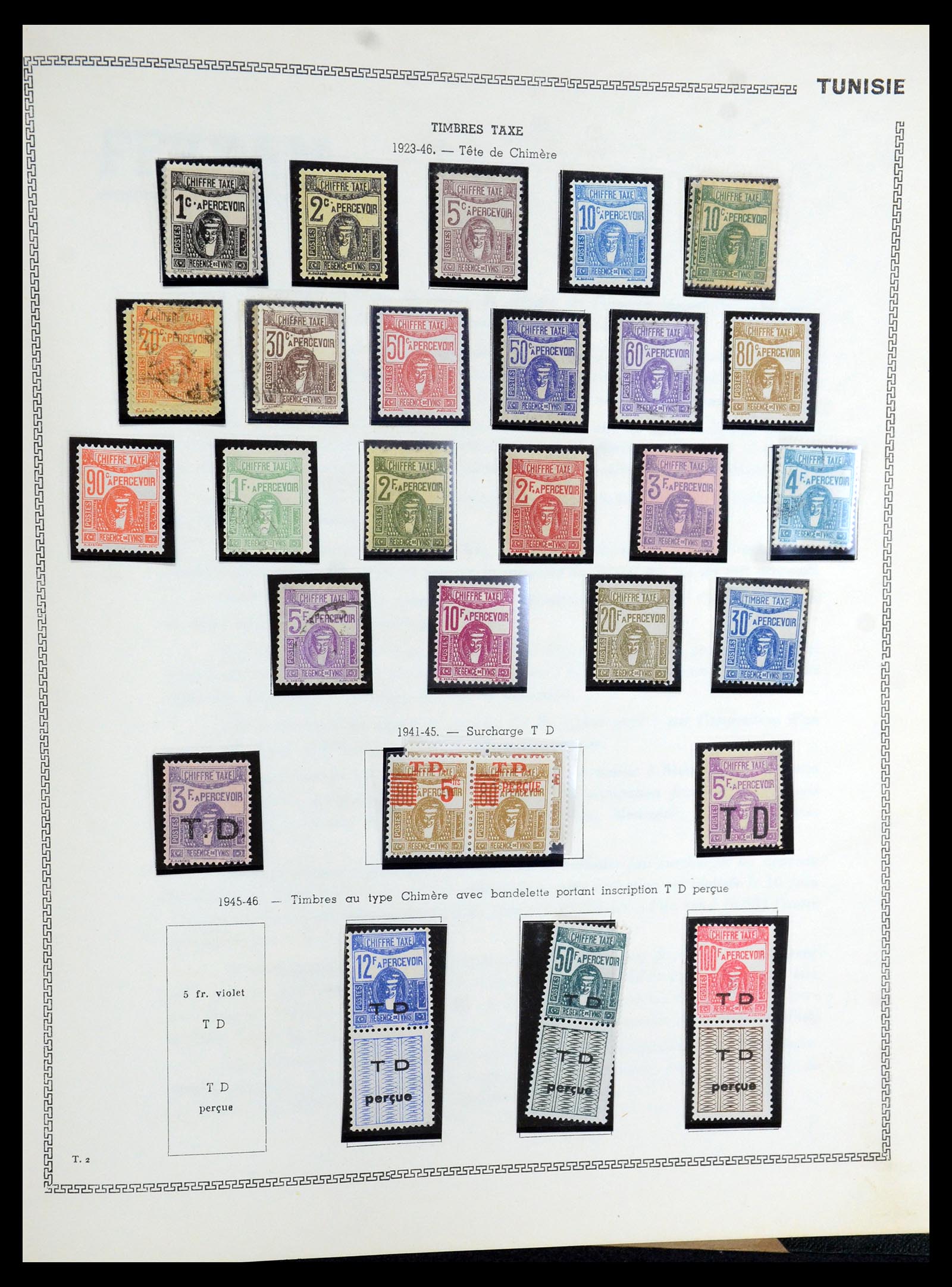 35703 065 - Postzegelverzameling 35703 Franse koloniën 1888-1950.