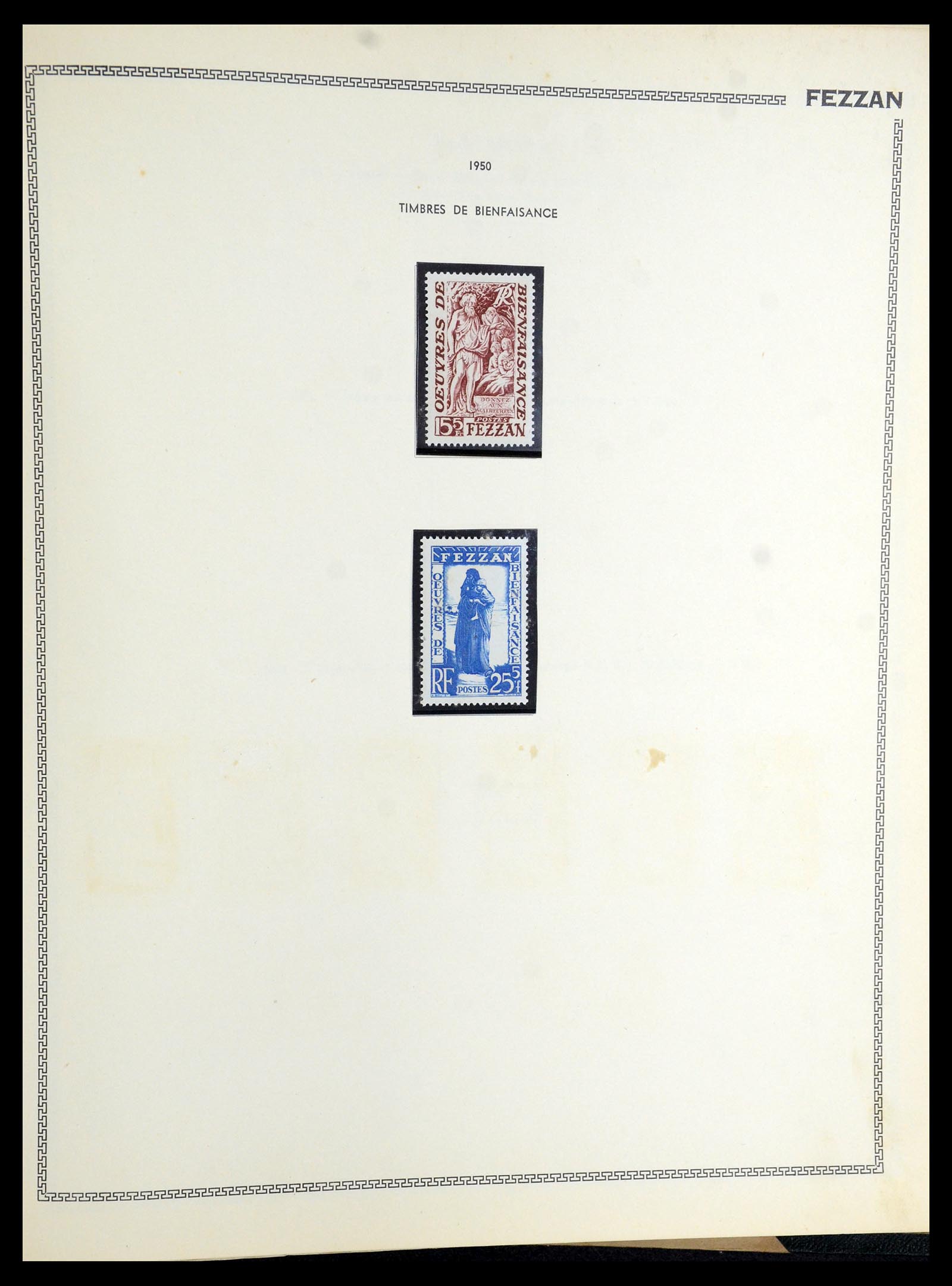 35703 067 - Postzegelverzameling 35703 Franse koloniën 1888-1950.