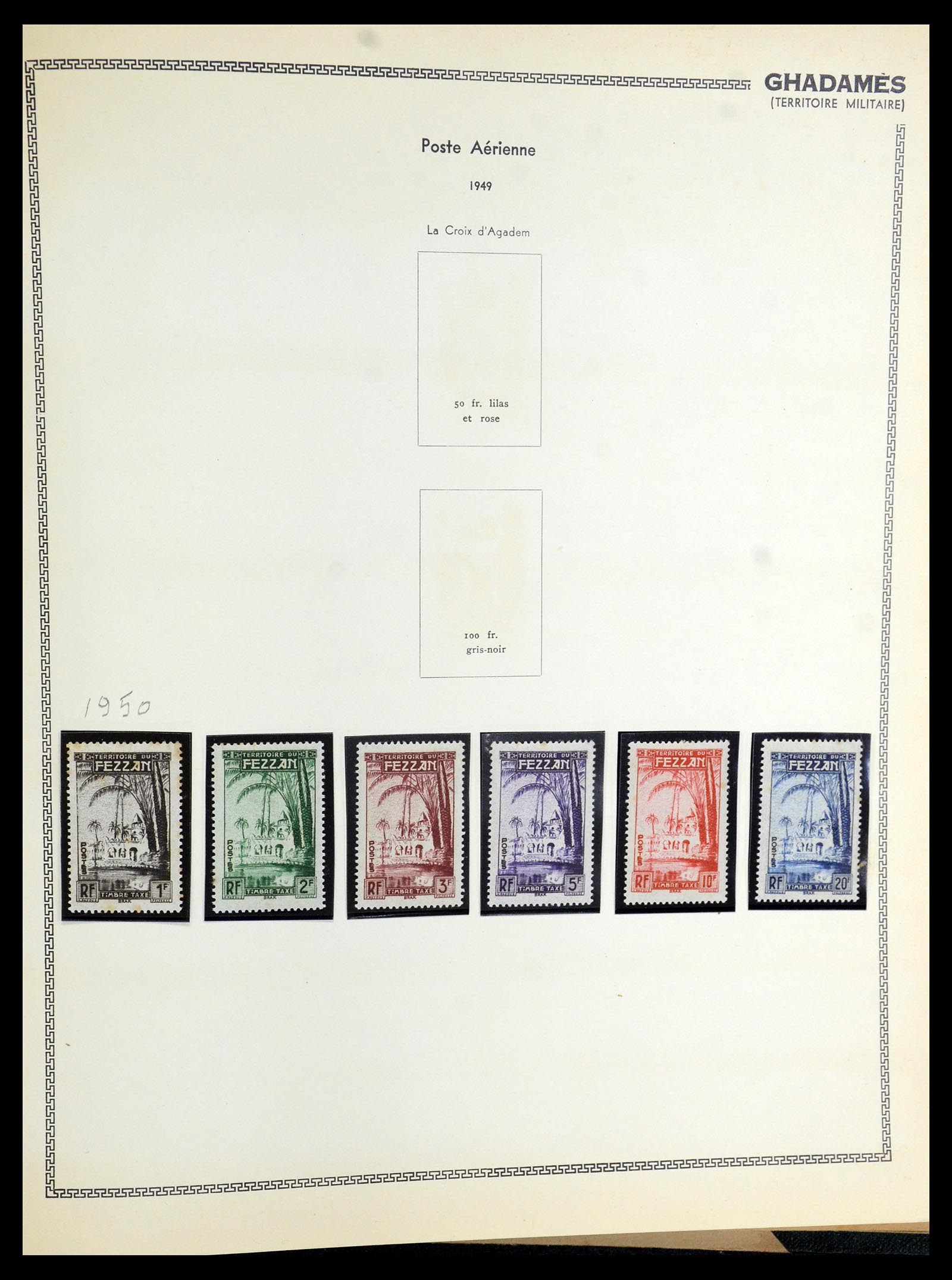 35703 068 - Postzegelverzameling 35703 Franse koloniën 1888-1950.