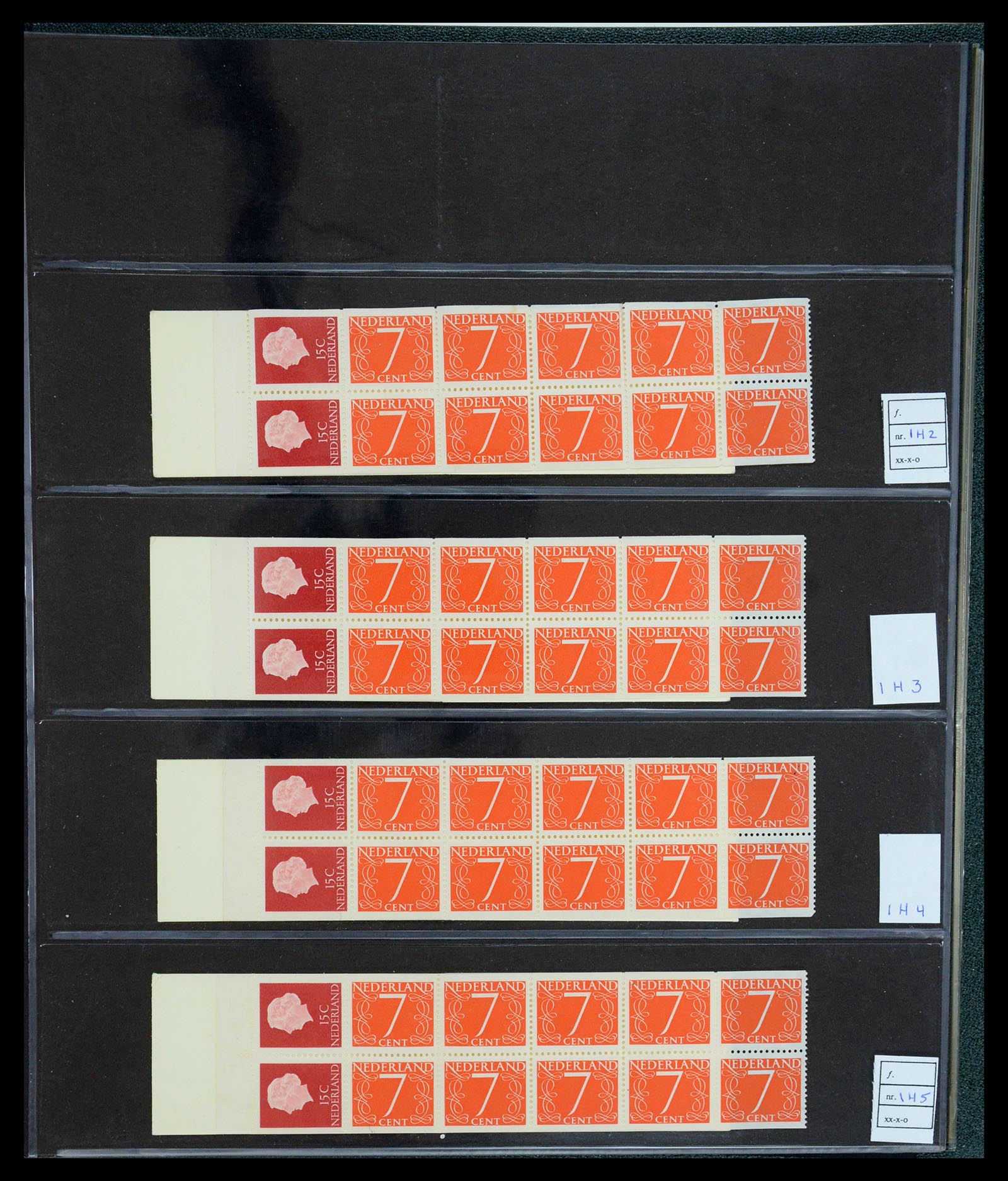 35705 001 - Postzegelverzameling 35705 Nederland automaatboekjes 1964-2000.
