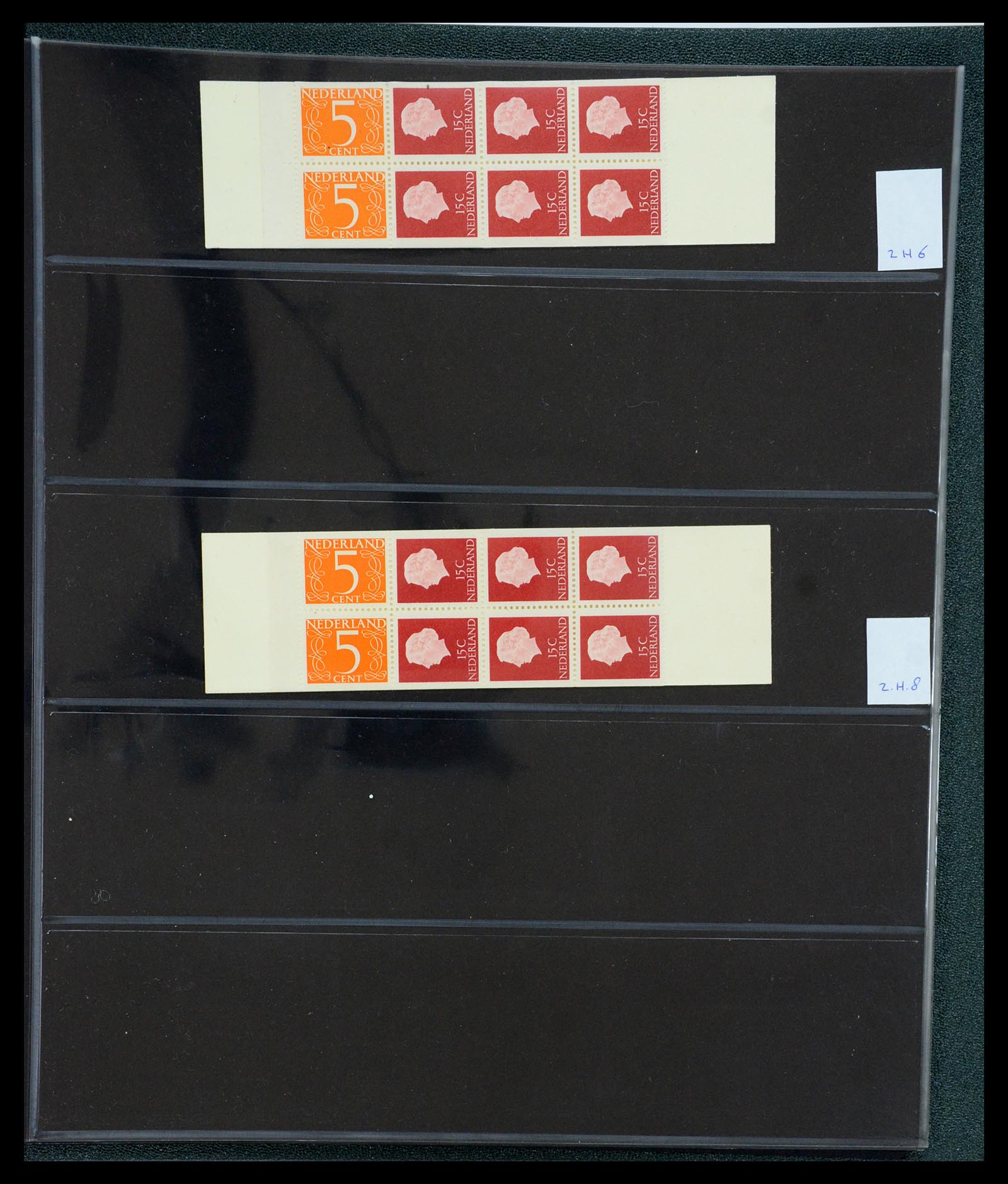 35705 012 - Postzegelverzameling 35705 Nederland automaatboekjes 1964-2000.