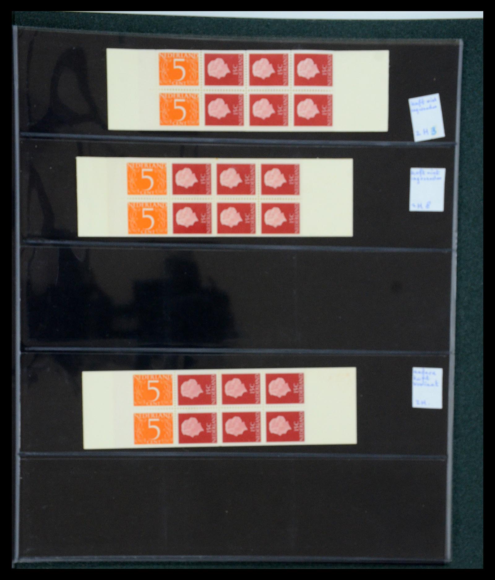 35705 015 - Postzegelverzameling 35705 Nederland automaatboekjes 1964-2000.
