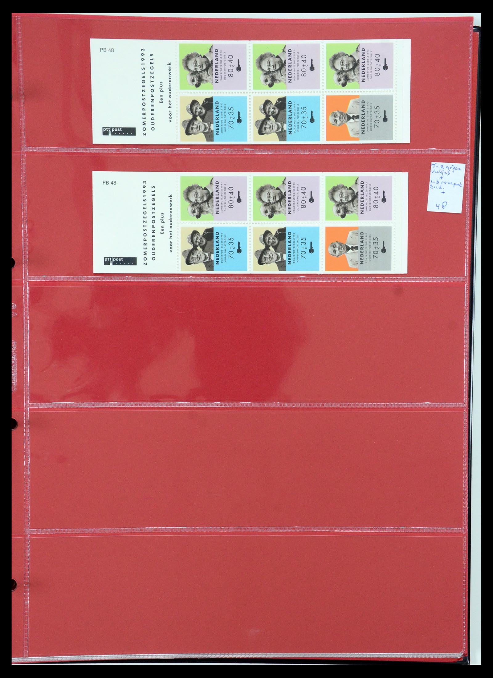 35705 208 - Postzegelverzameling 35705 Nederland automaatboekjes 1964-2000.