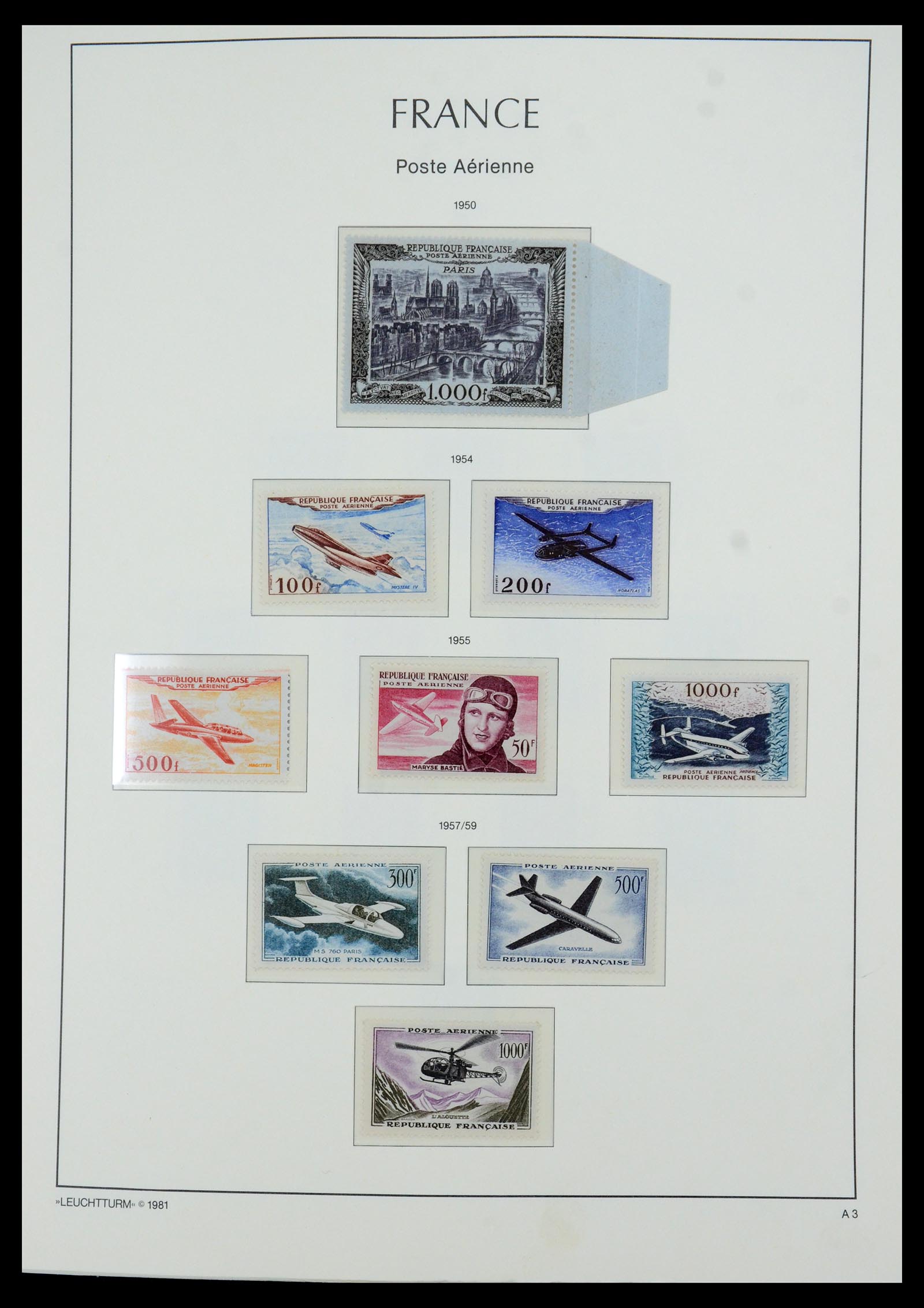 35707 004 - Stamp Collection 35707 Frankrijk 1945-1978.