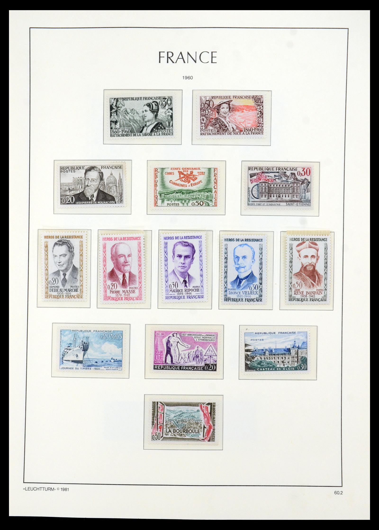35707 047 - Postzegelverzameling 35707 Frankrijk 1945-1978.