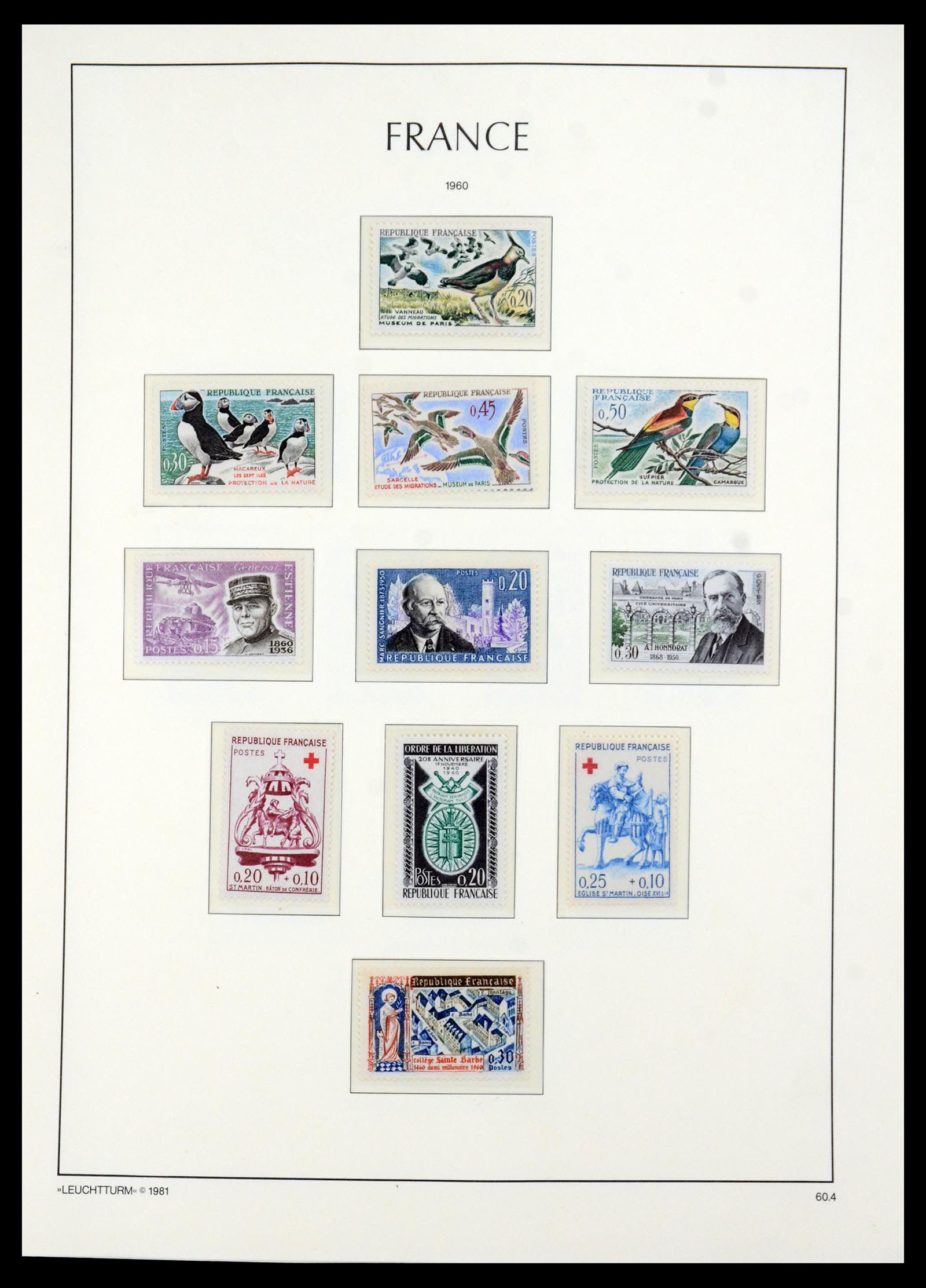 35707 049 - Stamp Collection 35707 Frankrijk 1945-1978.