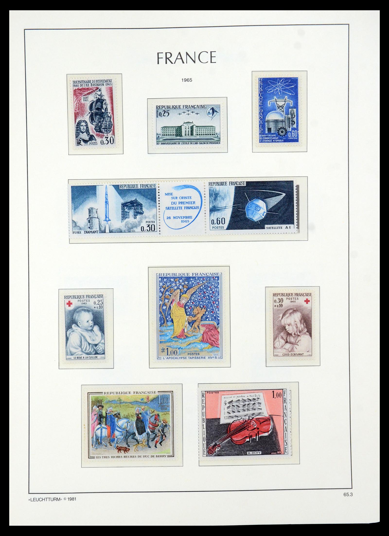 35707 066 - Stamp Collection 35707 Frankrijk 1945-1978.