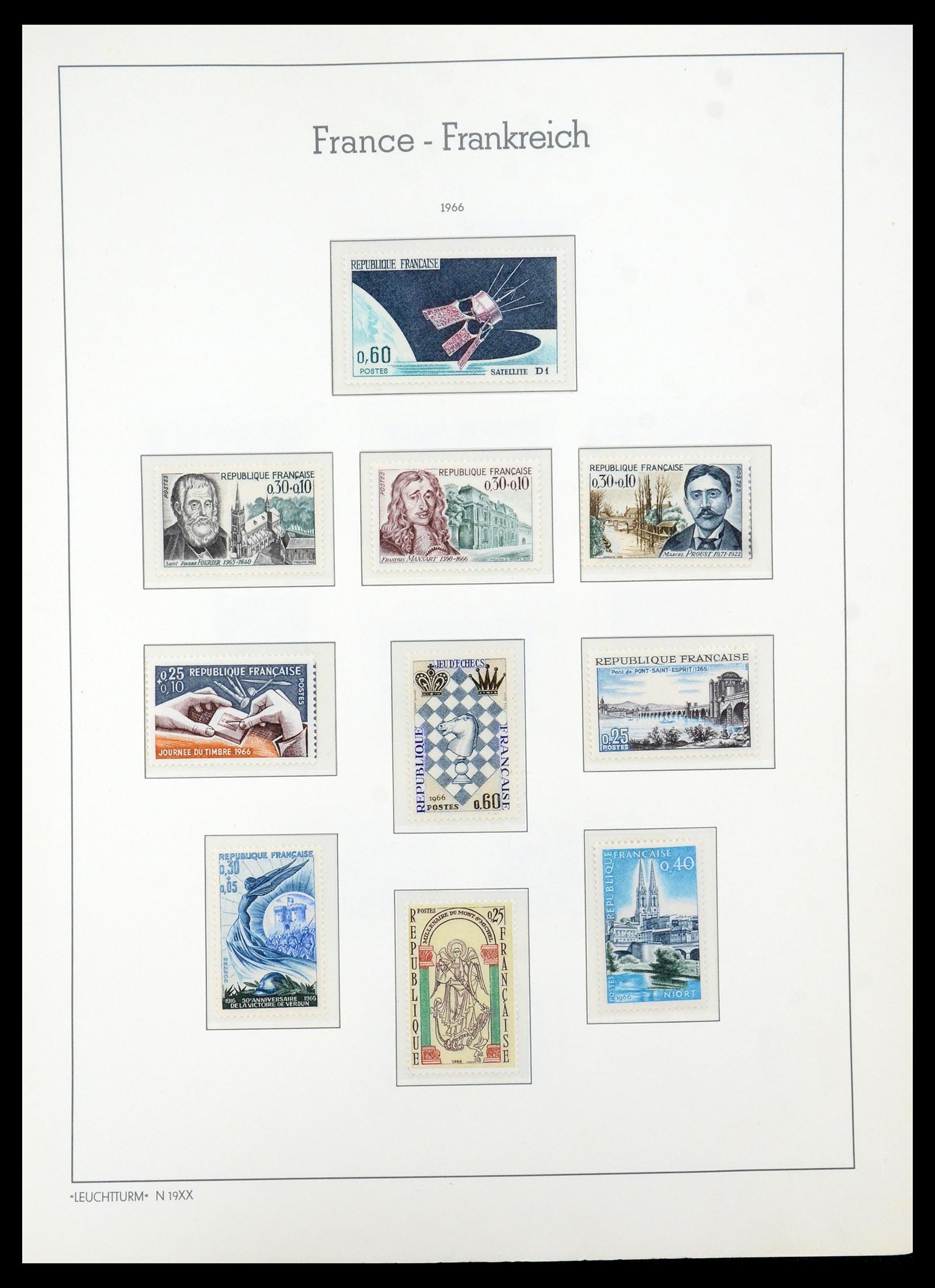 35707 067 - Stamp Collection 35707 Frankrijk 1945-1978.