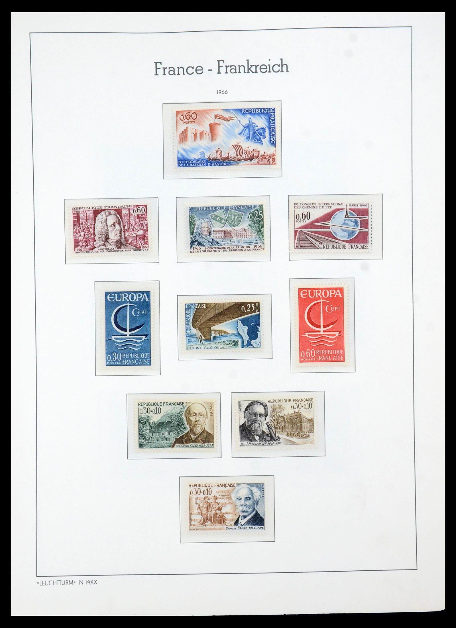 35707 068 - Stamp Collection 35707 Frankrijk 1945-1978.