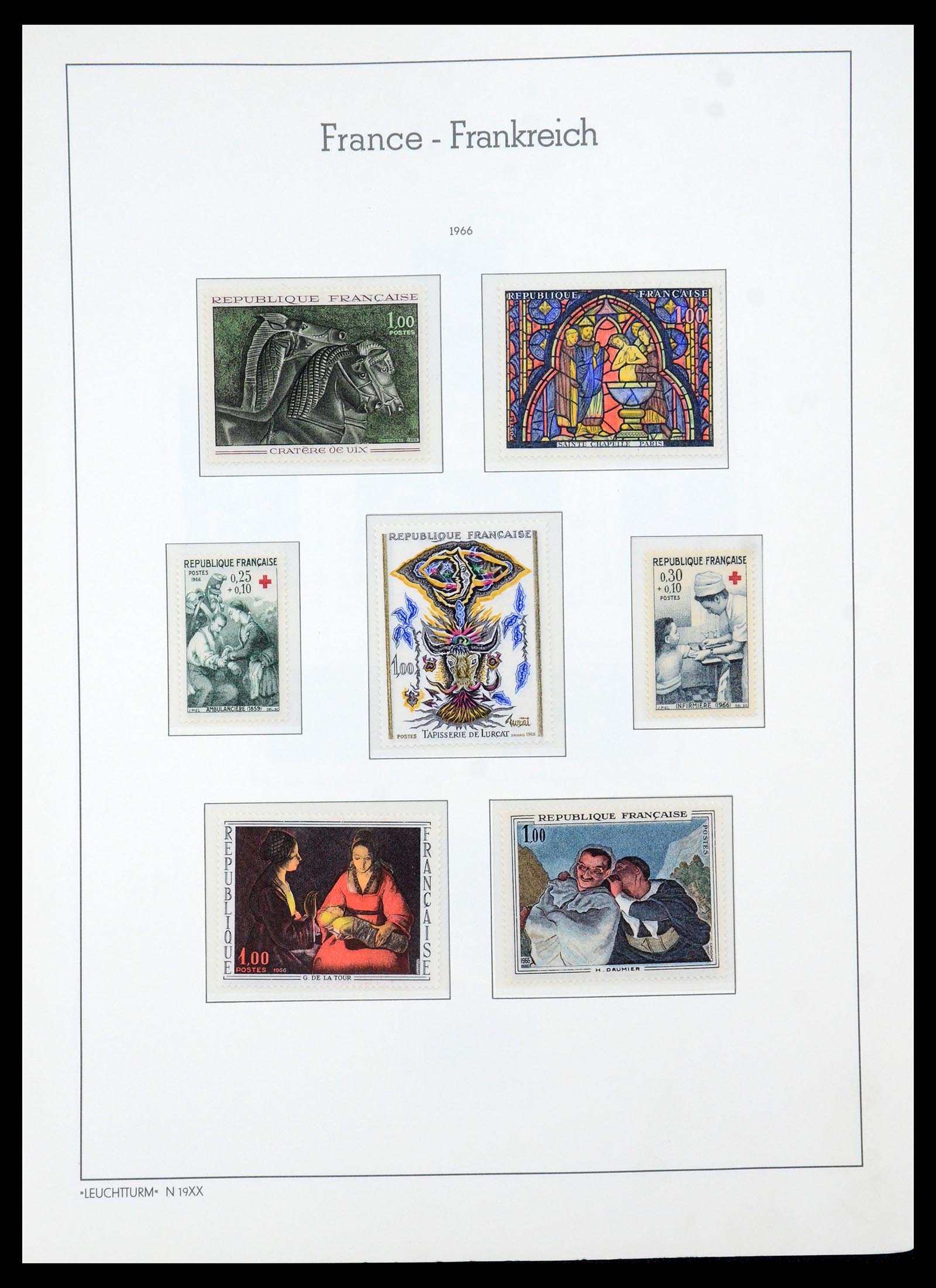 35707 069 - Stamp Collection 35707 Frankrijk 1945-1978.