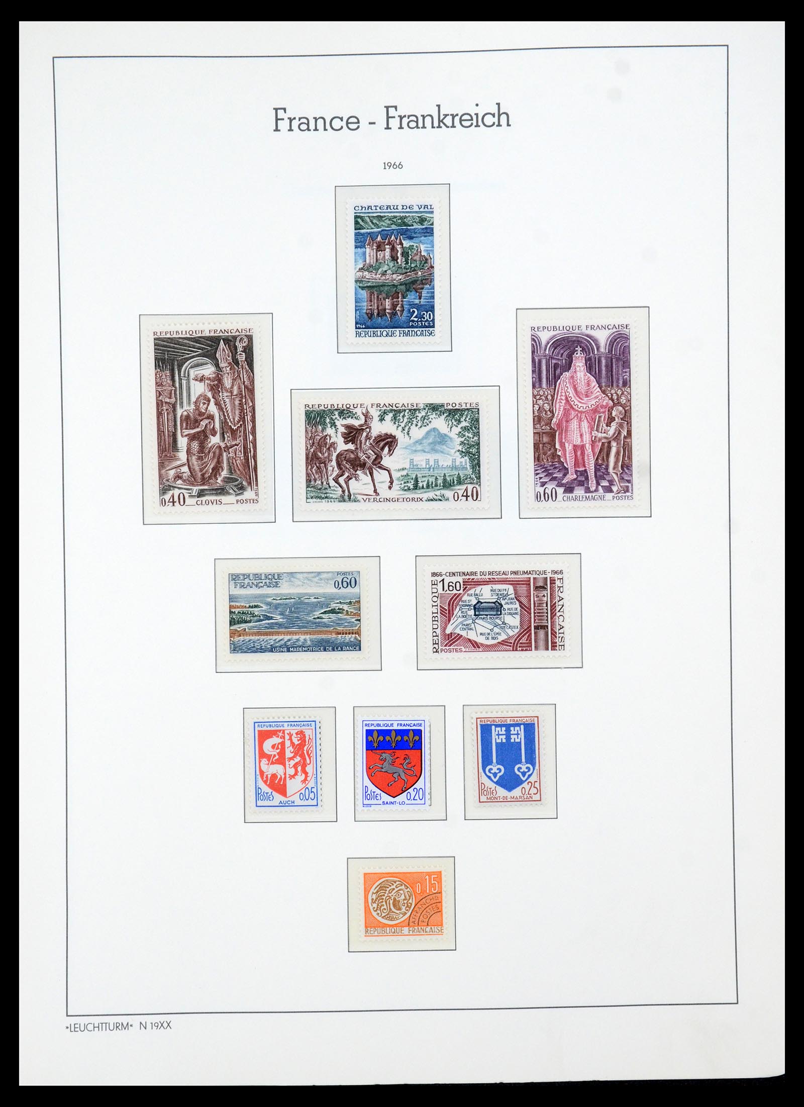 35707 070 - Stamp Collection 35707 Frankrijk 1945-1978.