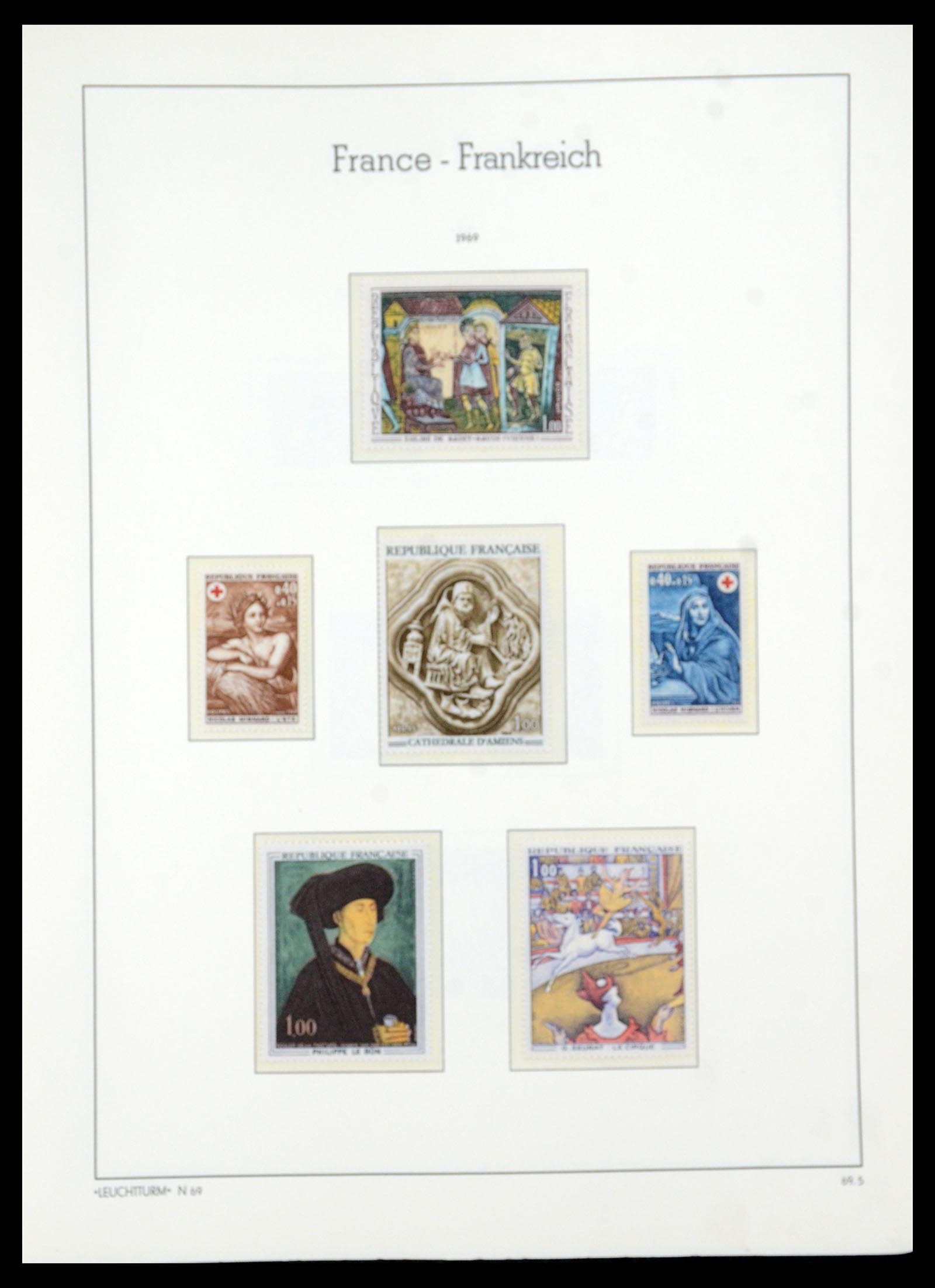 35707 085 - Stamp Collection 35707 Frankrijk 1945-1978.