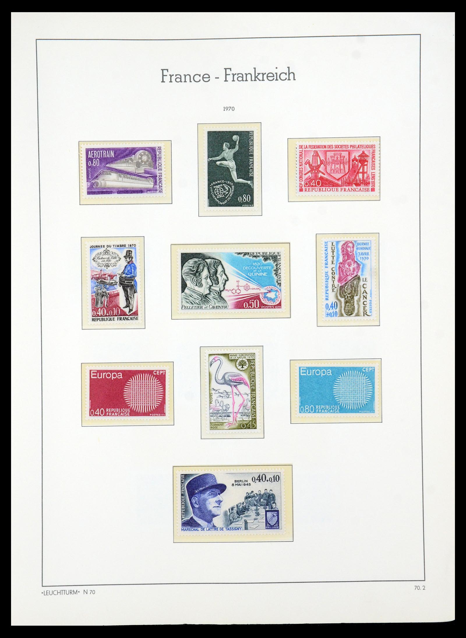 35707 088 - Stamp Collection 35707 Frankrijk 1945-1978.