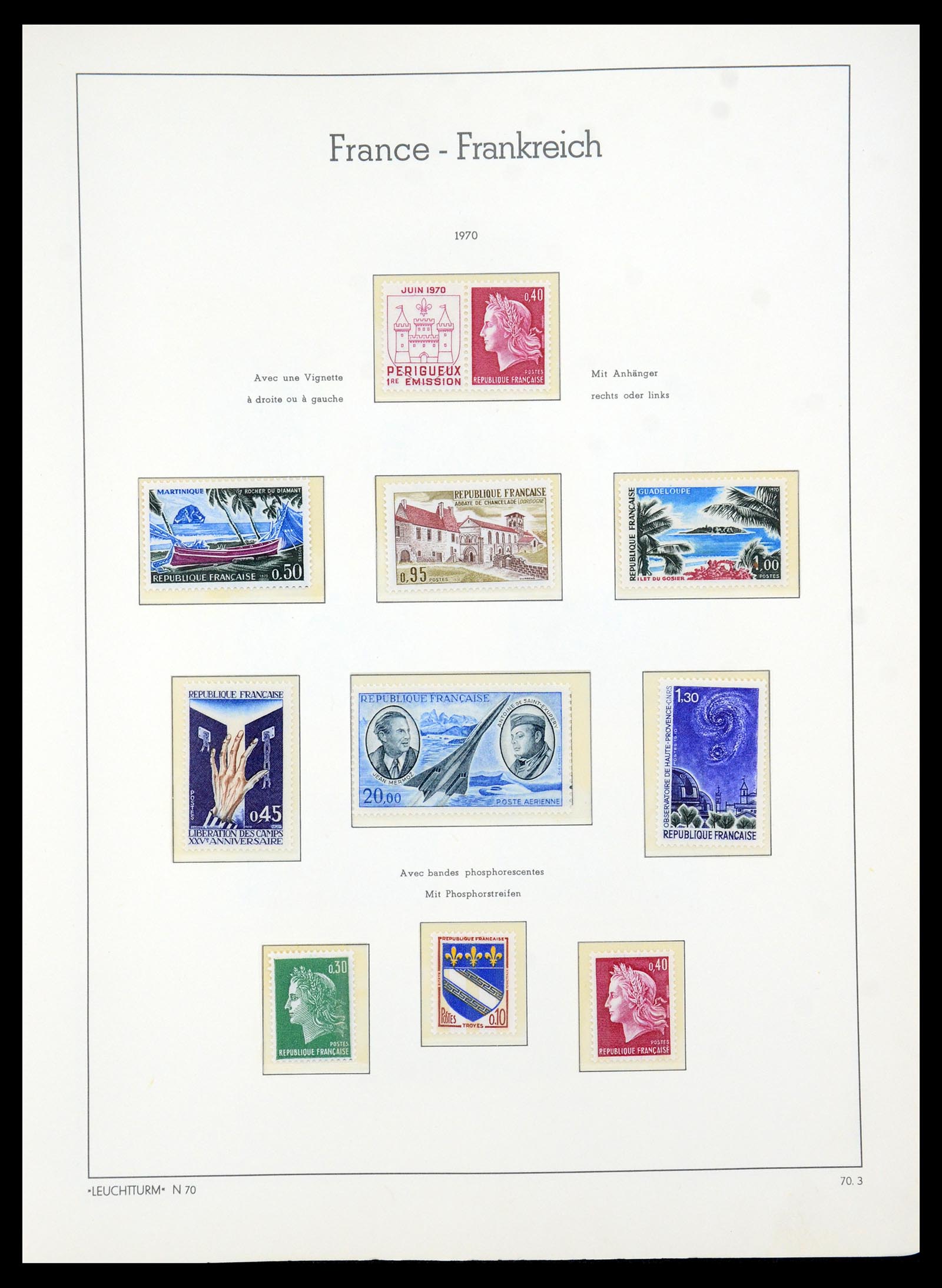 35707 089 - Stamp Collection 35707 Frankrijk 1945-1978.