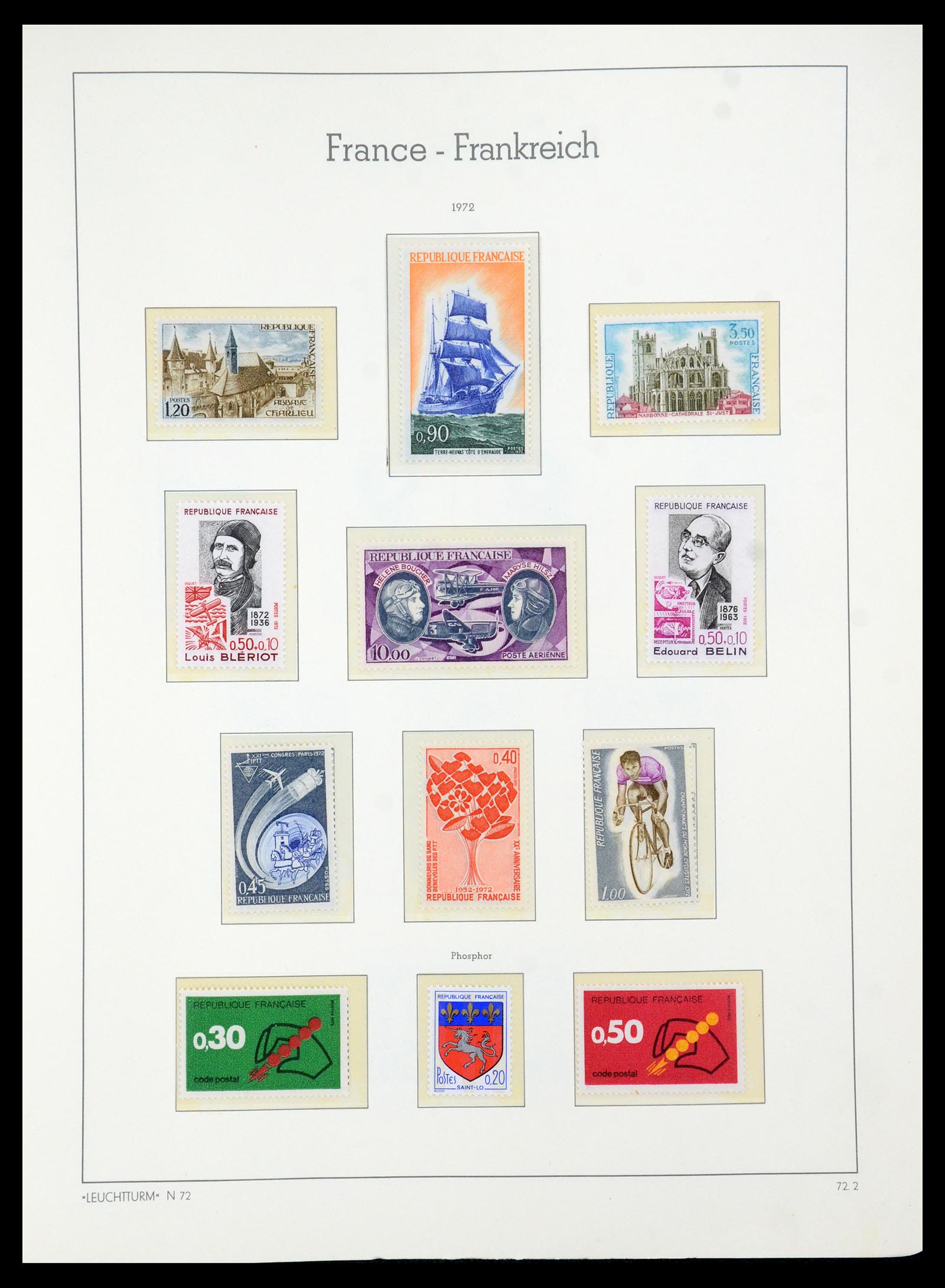 35707 098 - Stamp Collection 35707 Frankrijk 1945-1978.