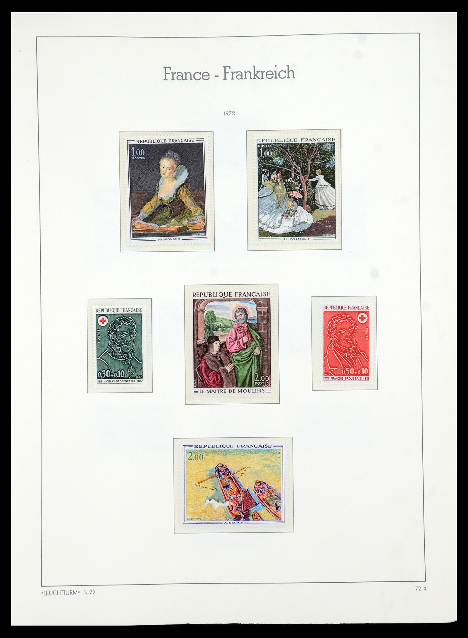 35707 100 - Stamp Collection 35707 Frankrijk 1945-1978.