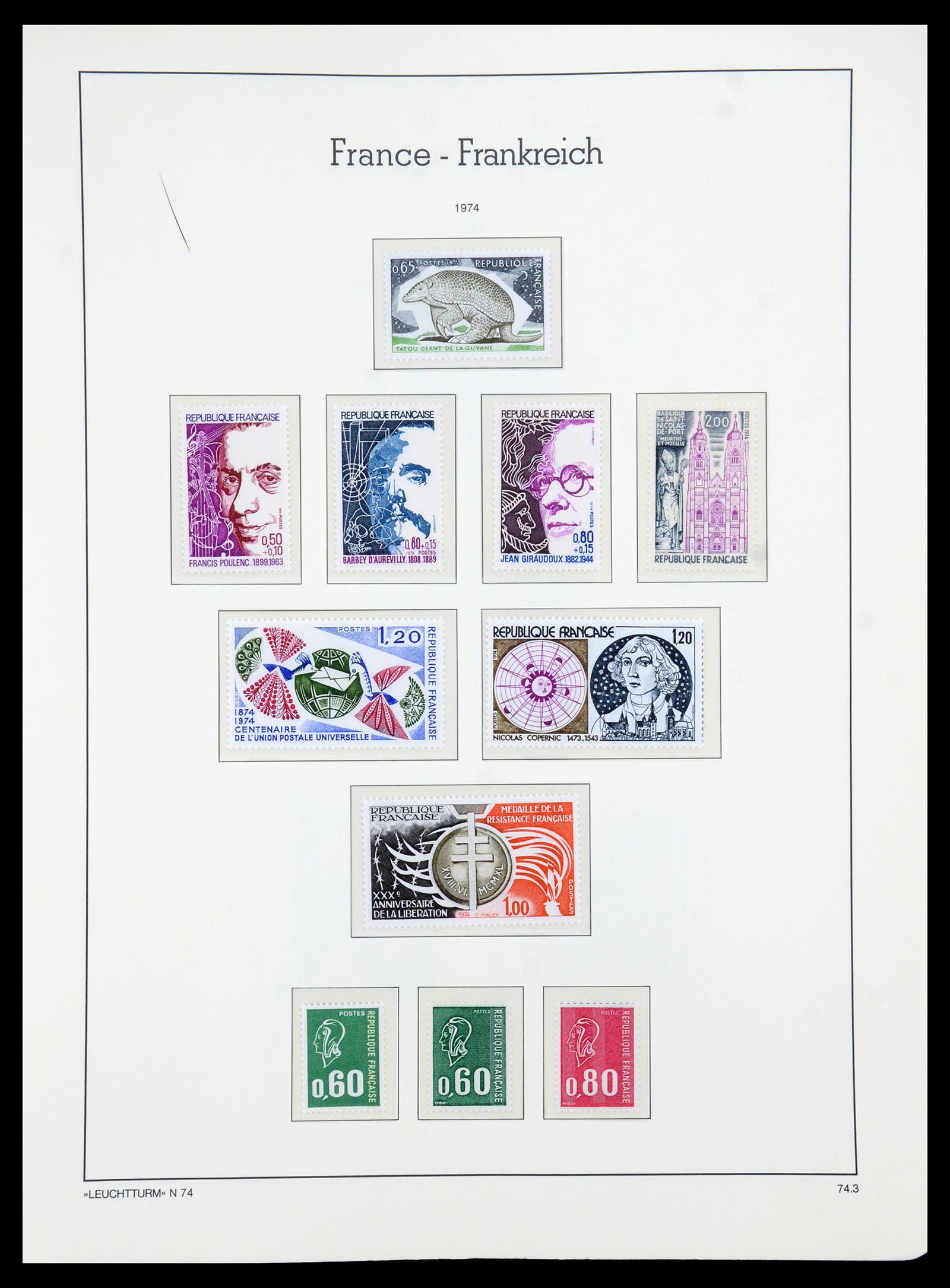 35707 108 - Stamp Collection 35707 Frankrijk 1945-1978.