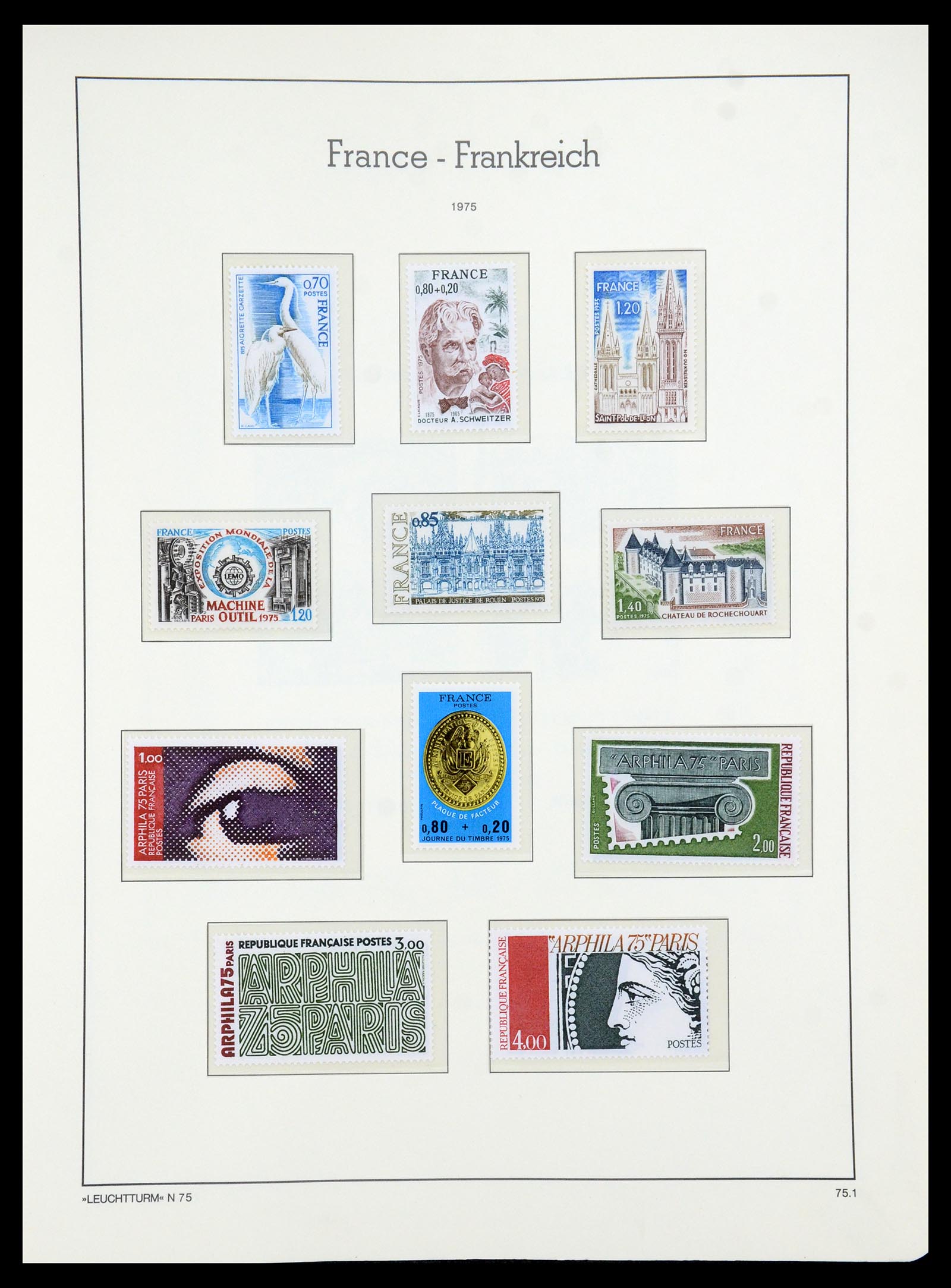 35707 110 - Stamp Collection 35707 Frankrijk 1945-1978.